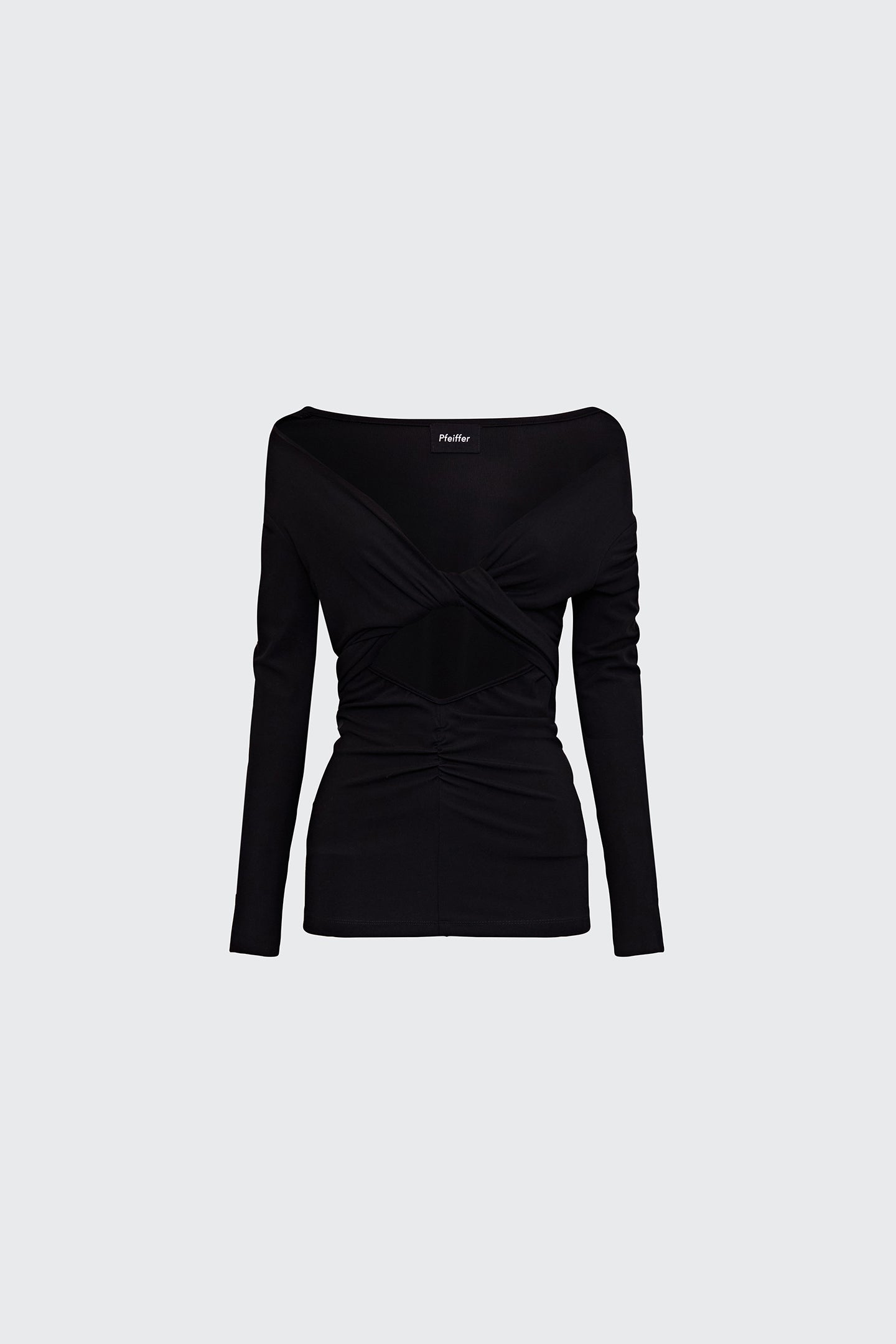 RAMOS LONG SLEEVE TOP | BLACK