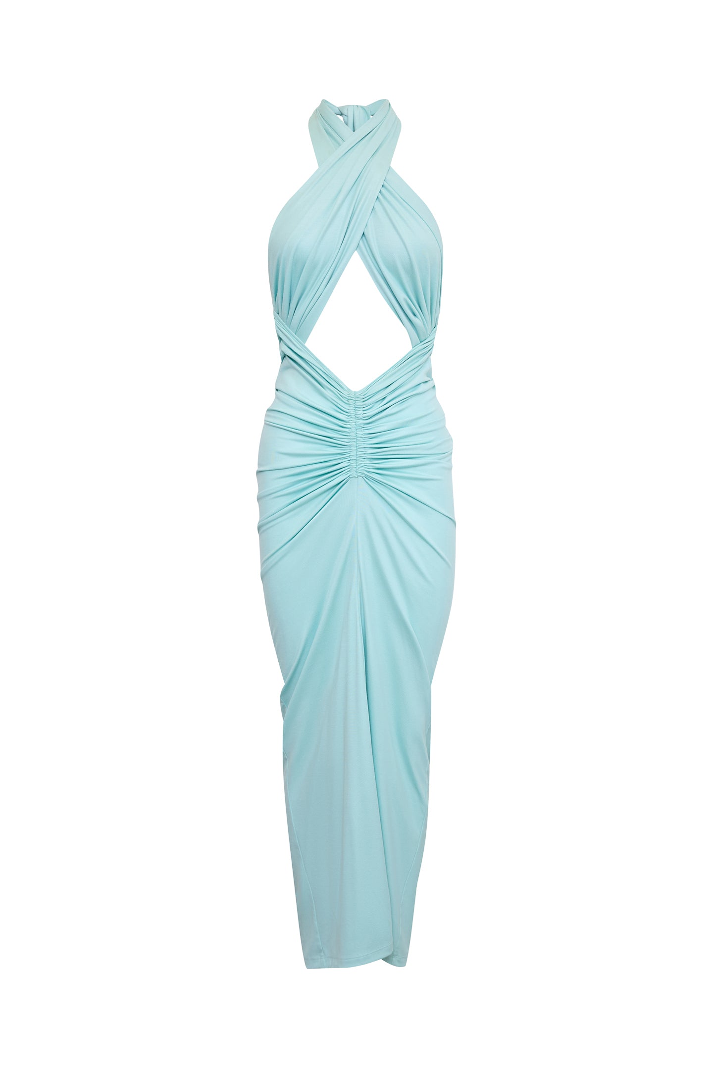 VICTORIA MAXI DRESS | AQUA