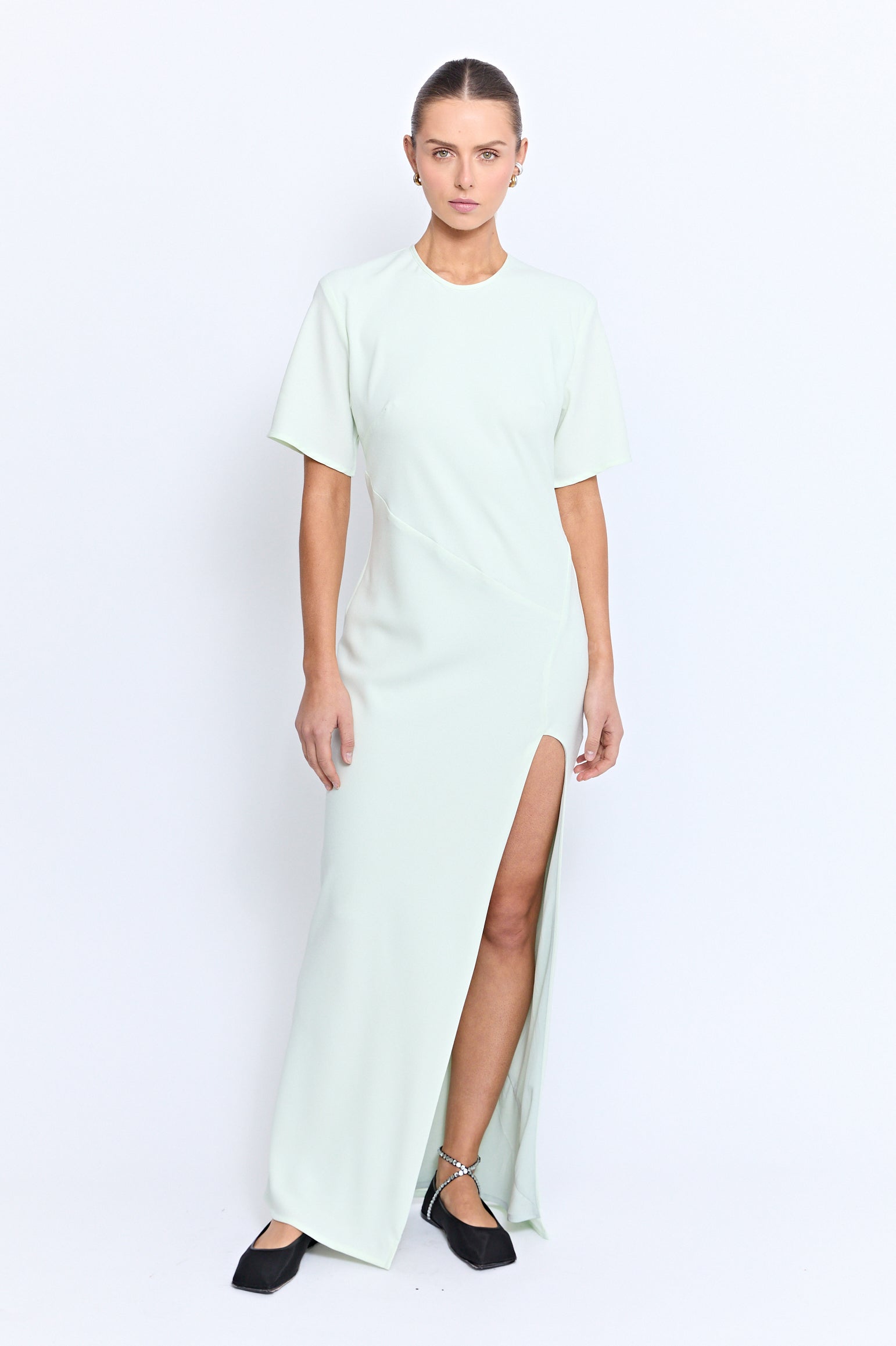 CECE BIAS CUT DRESS | MINT