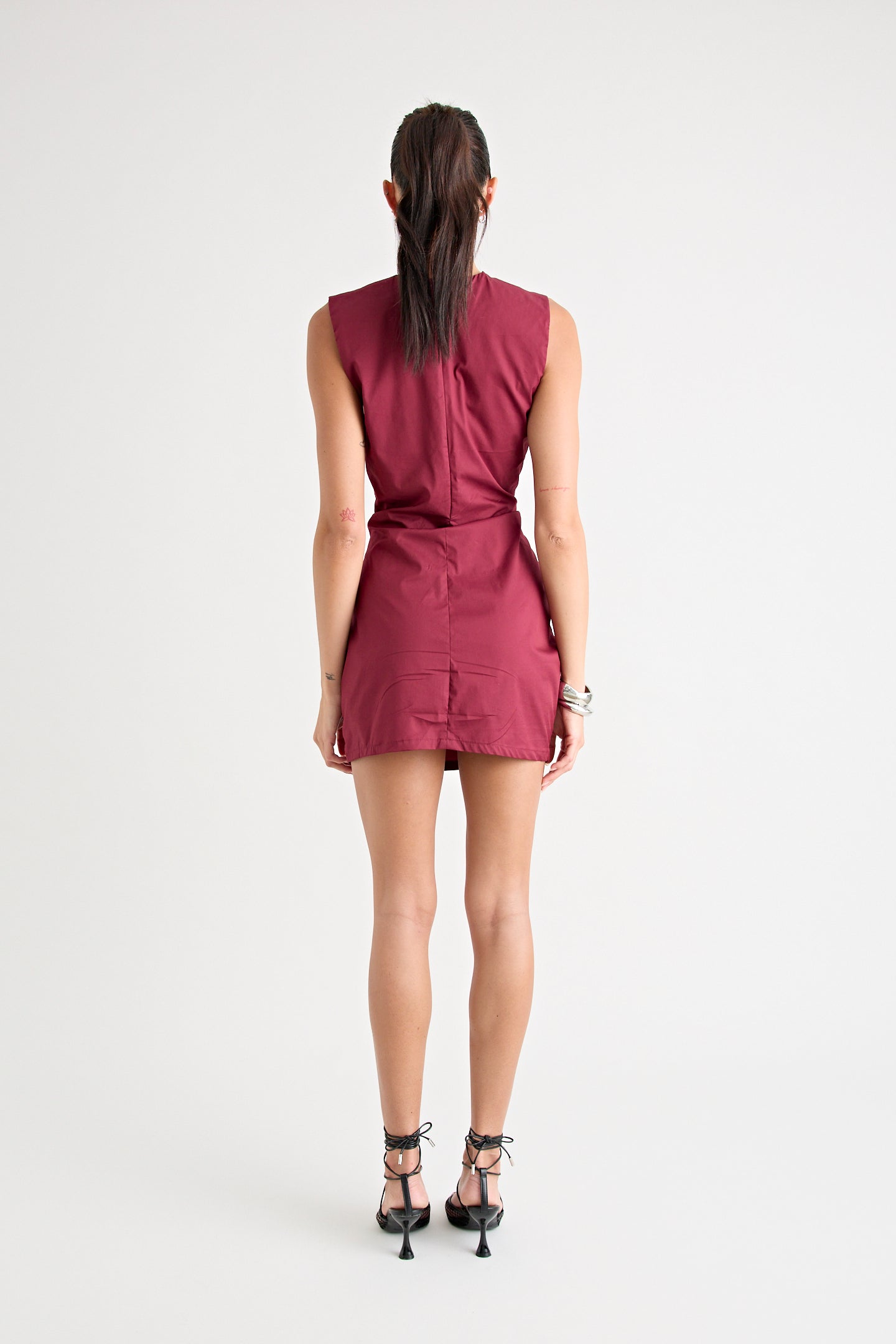 SALMA MINI DRESS | WINE