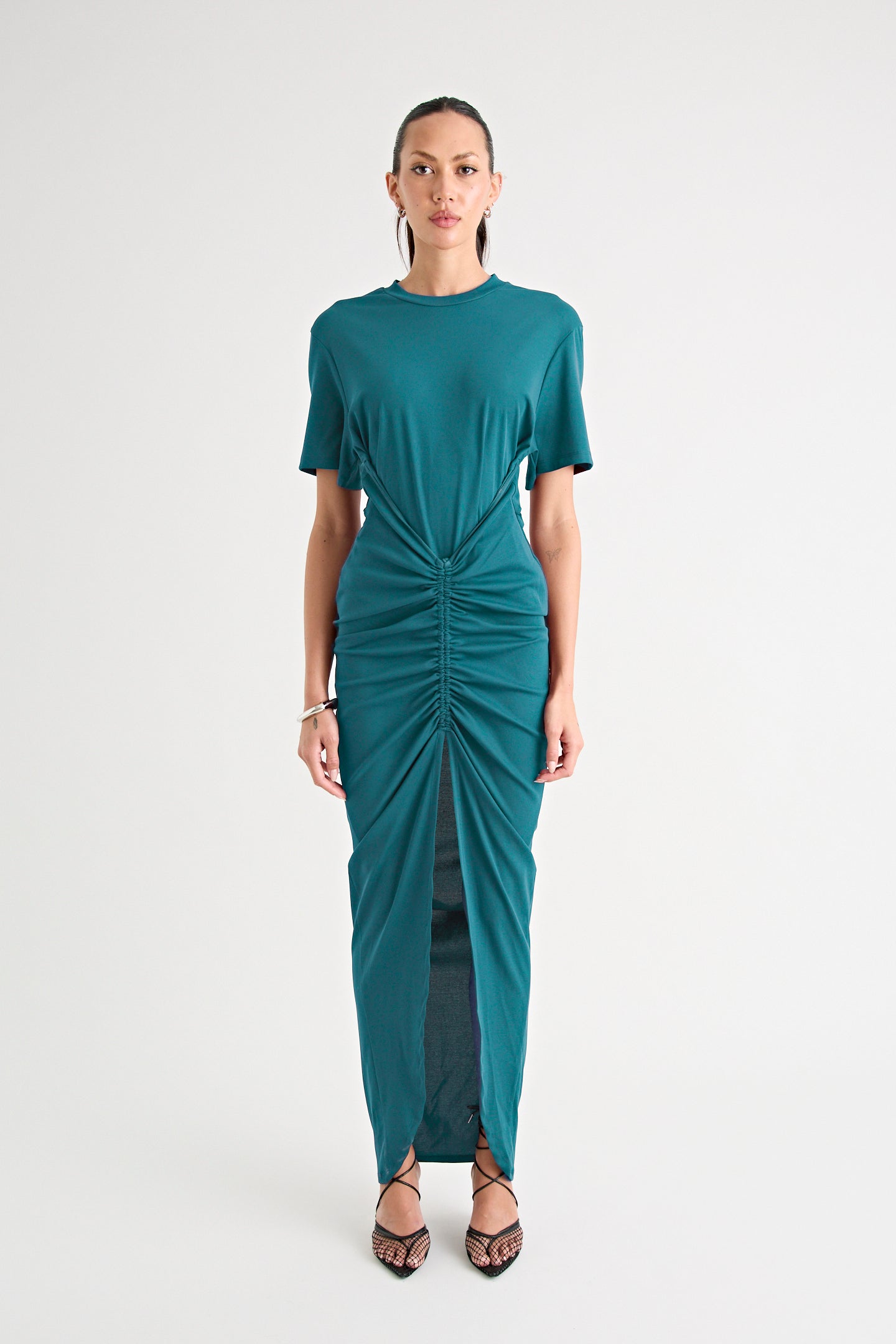 NIKO MAXI DRESS | EMERALD