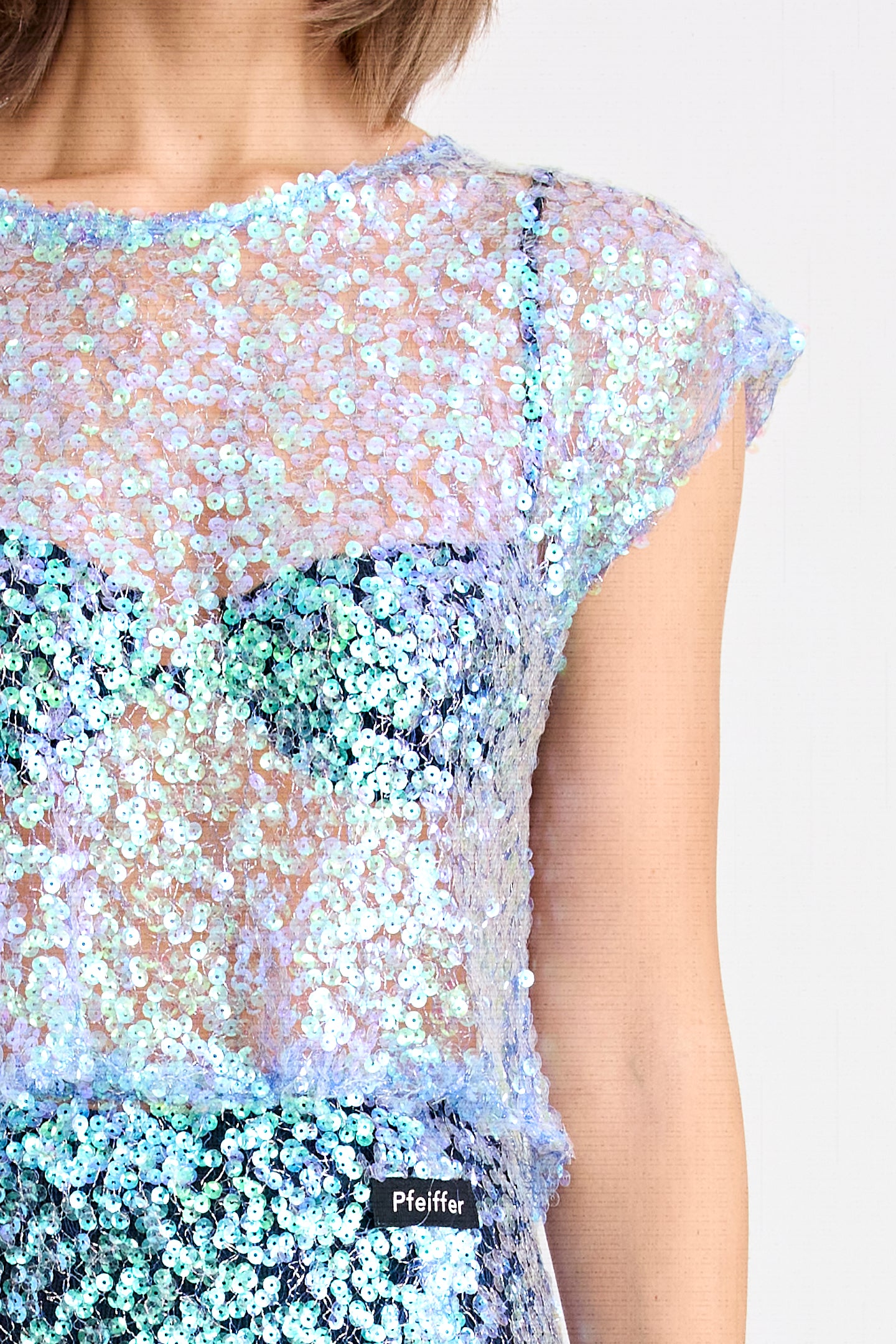 DELPHINE TOP | AQUAMARINE