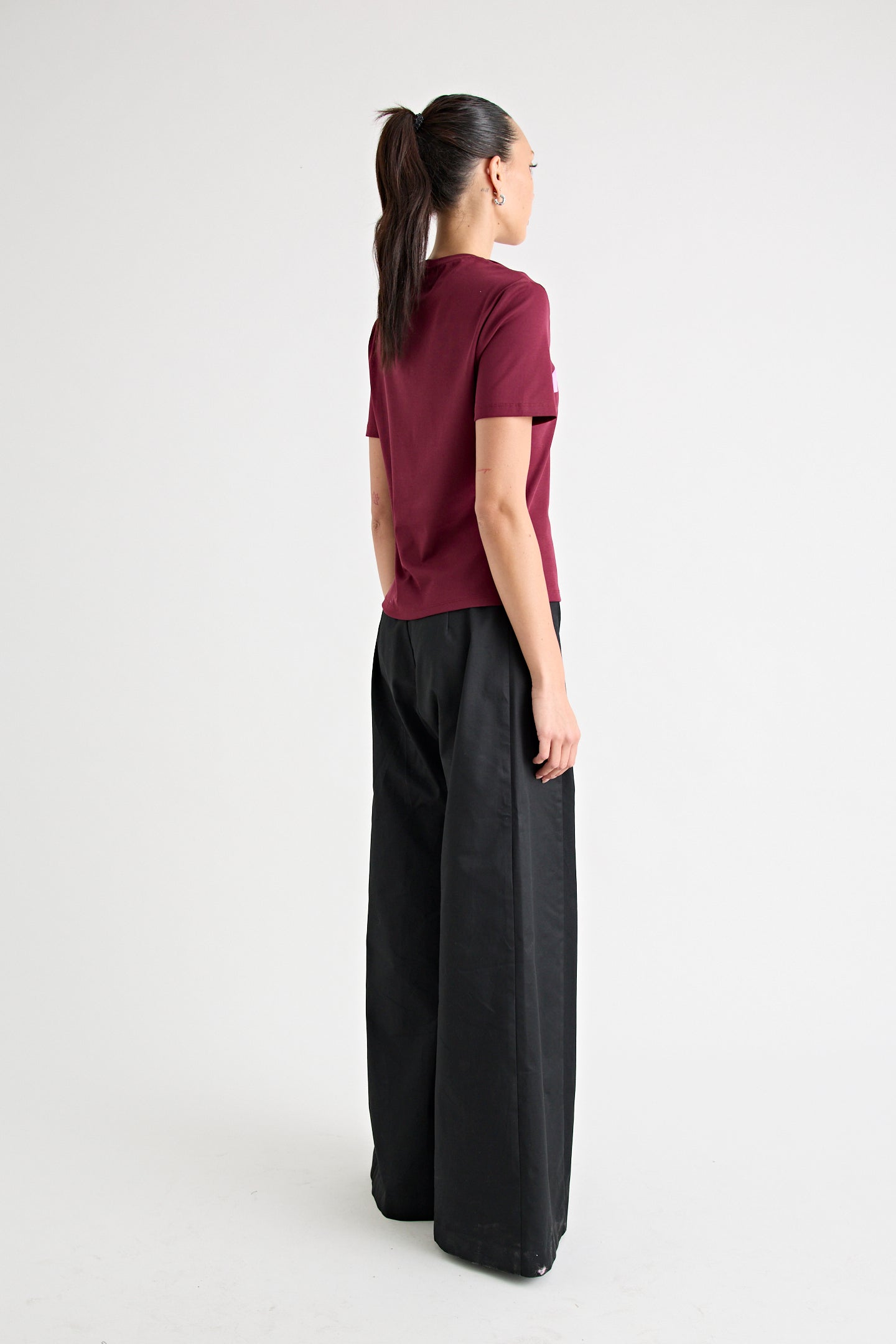 MAMA TEE | BURGUNDY