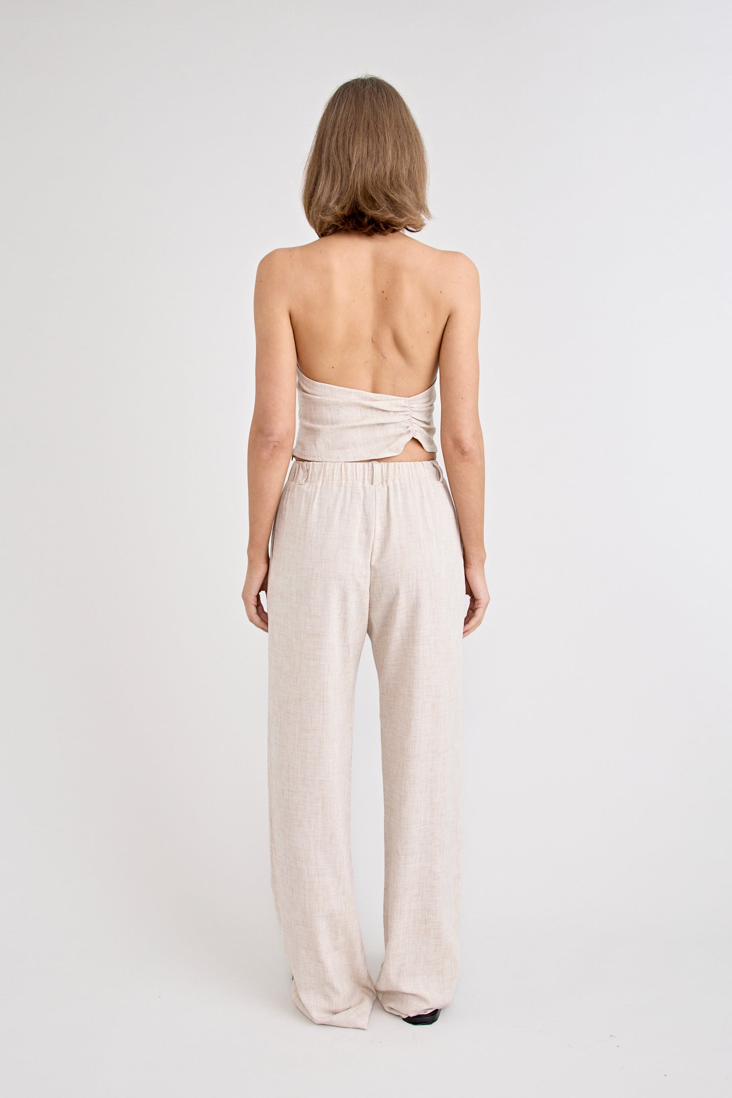 PINO WIDE LEG PANT | NATURAL
