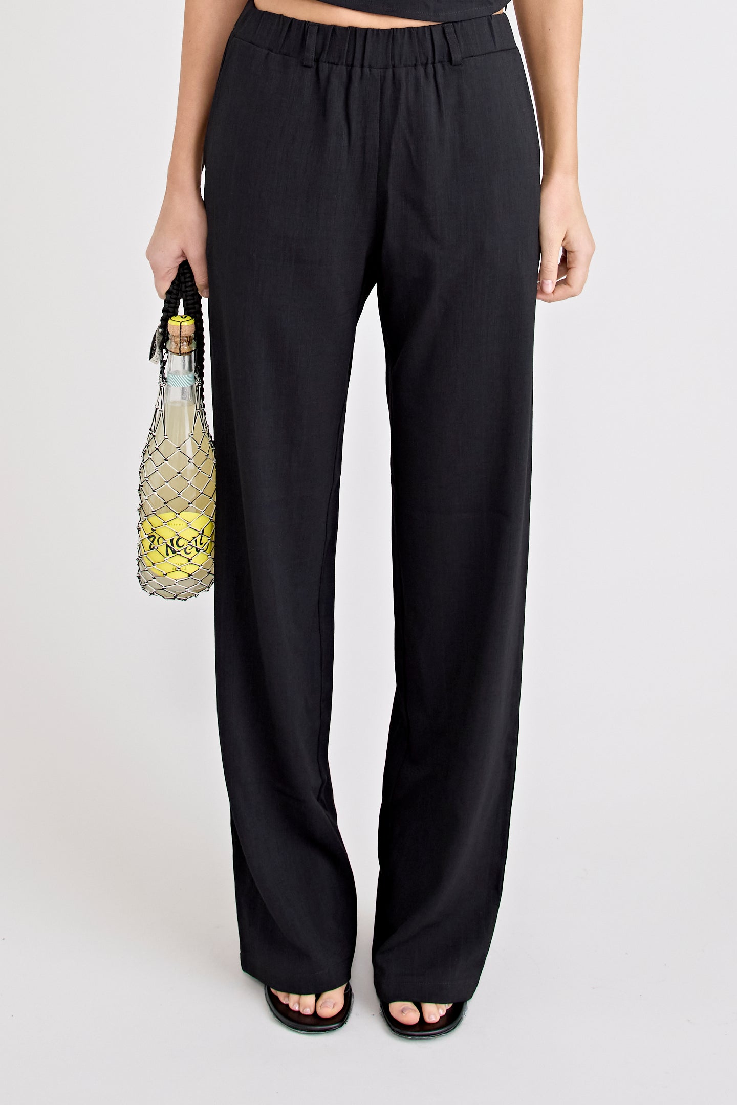 PINO WIDE LEG PANT | BLACK