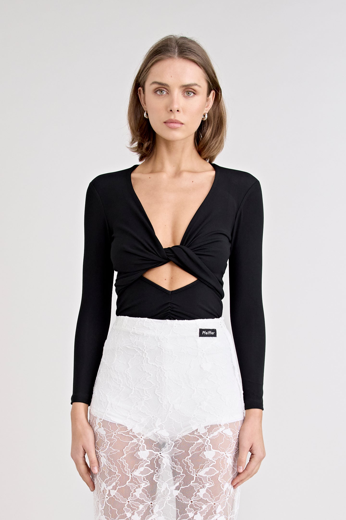 RAMOS LONG SLEEVE TOP | BLACK