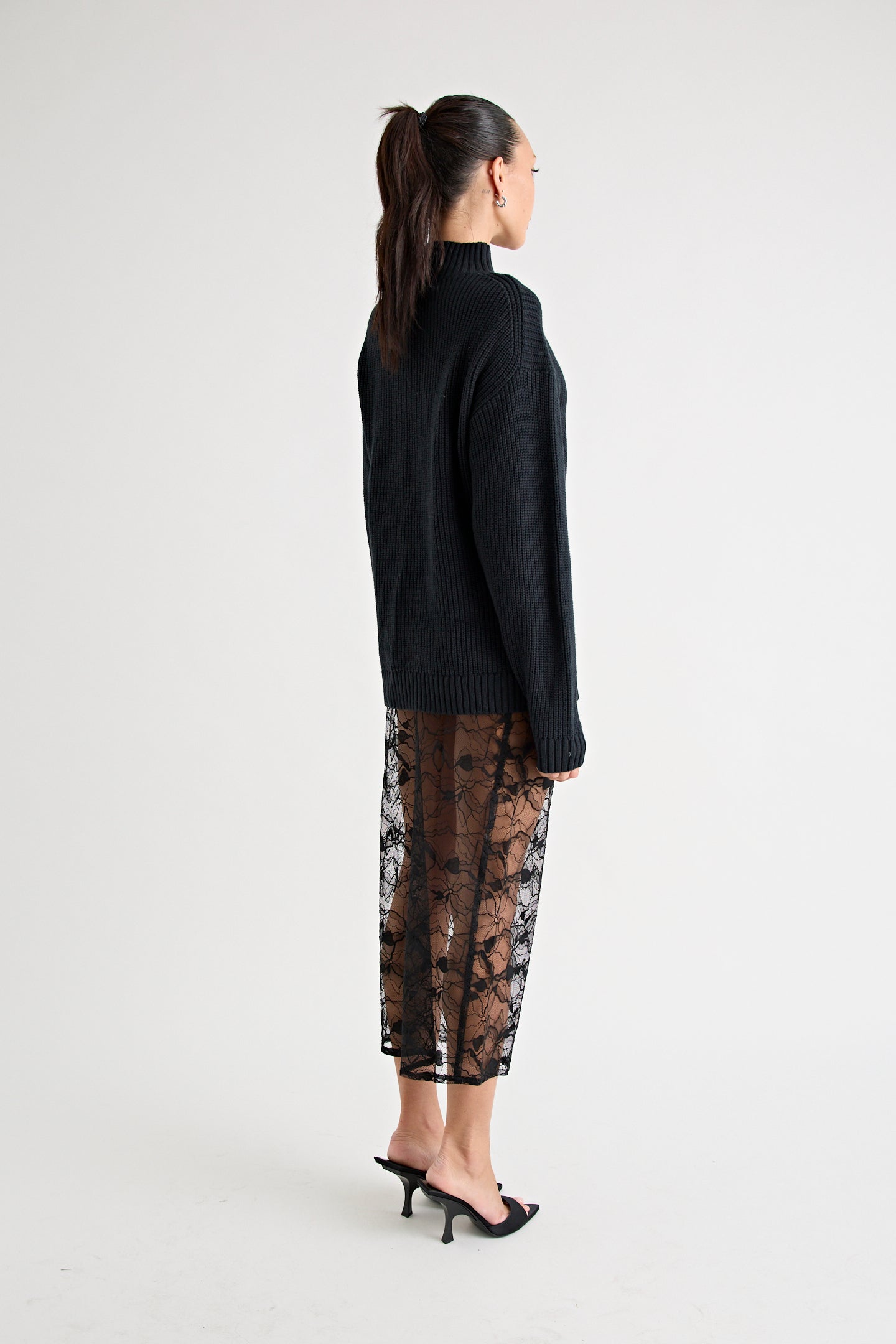 ADAMOS KNIT JUMPER | BLACK