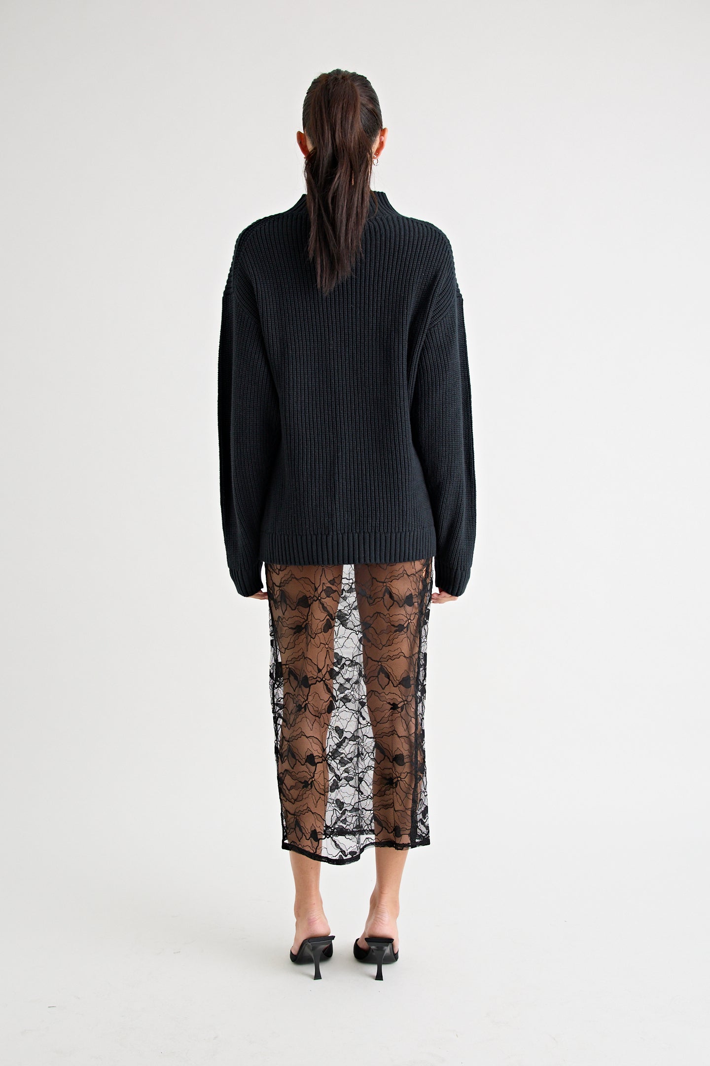 ADAMOS KNIT JUMPER | BLACK
