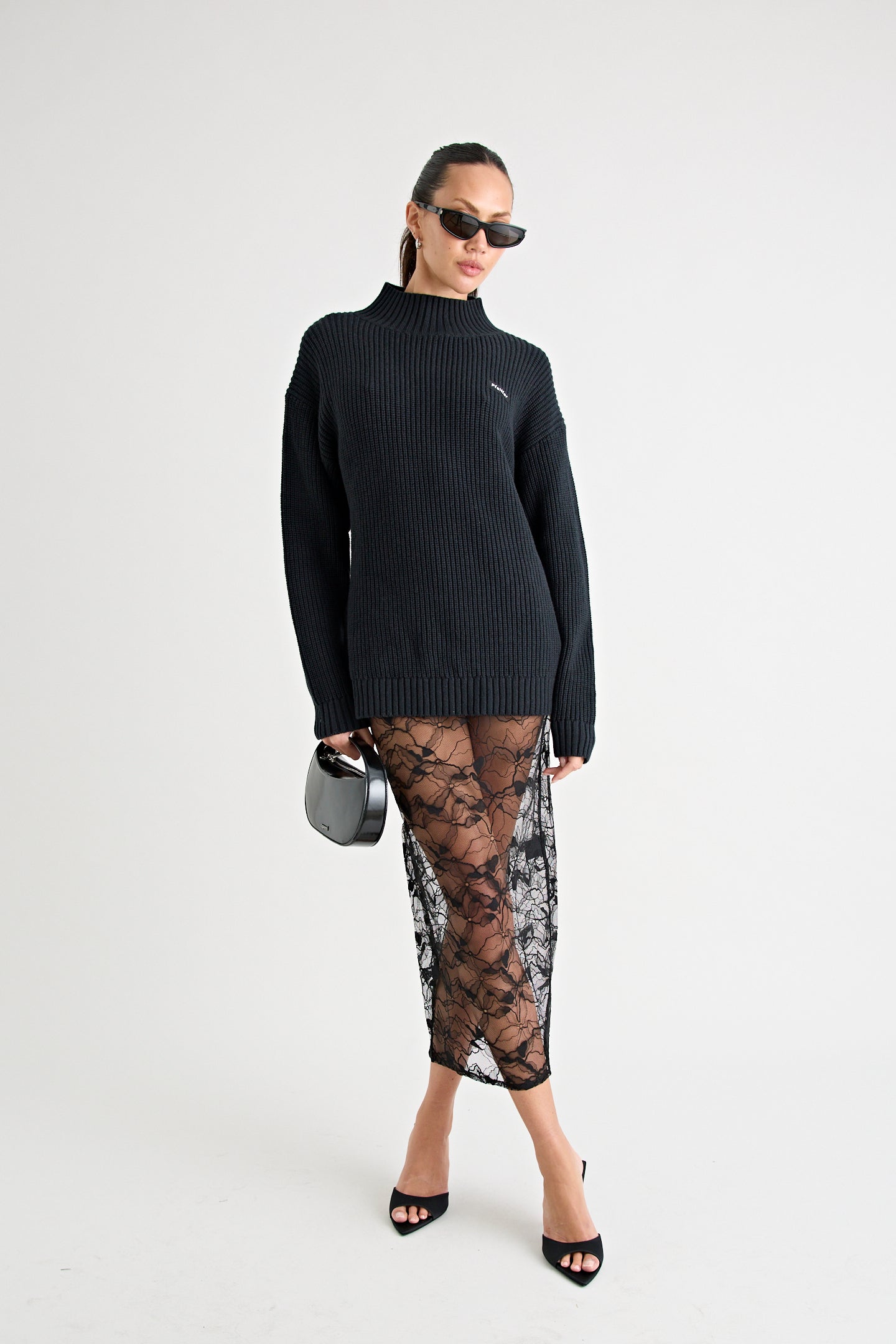 ADAMOS KNIT JUMPER | BLACK