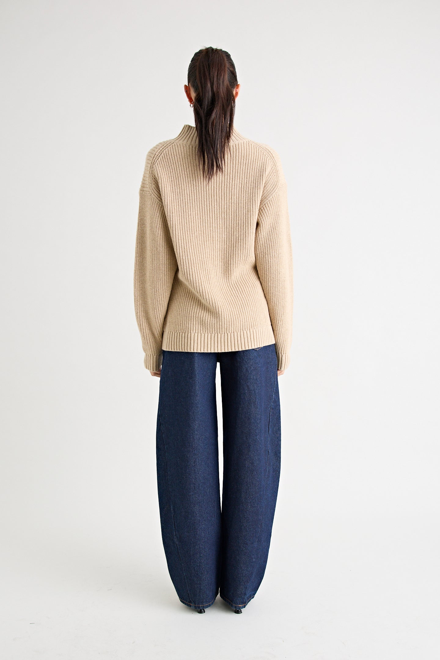ADAMOS KNIT JUMPER | SAND