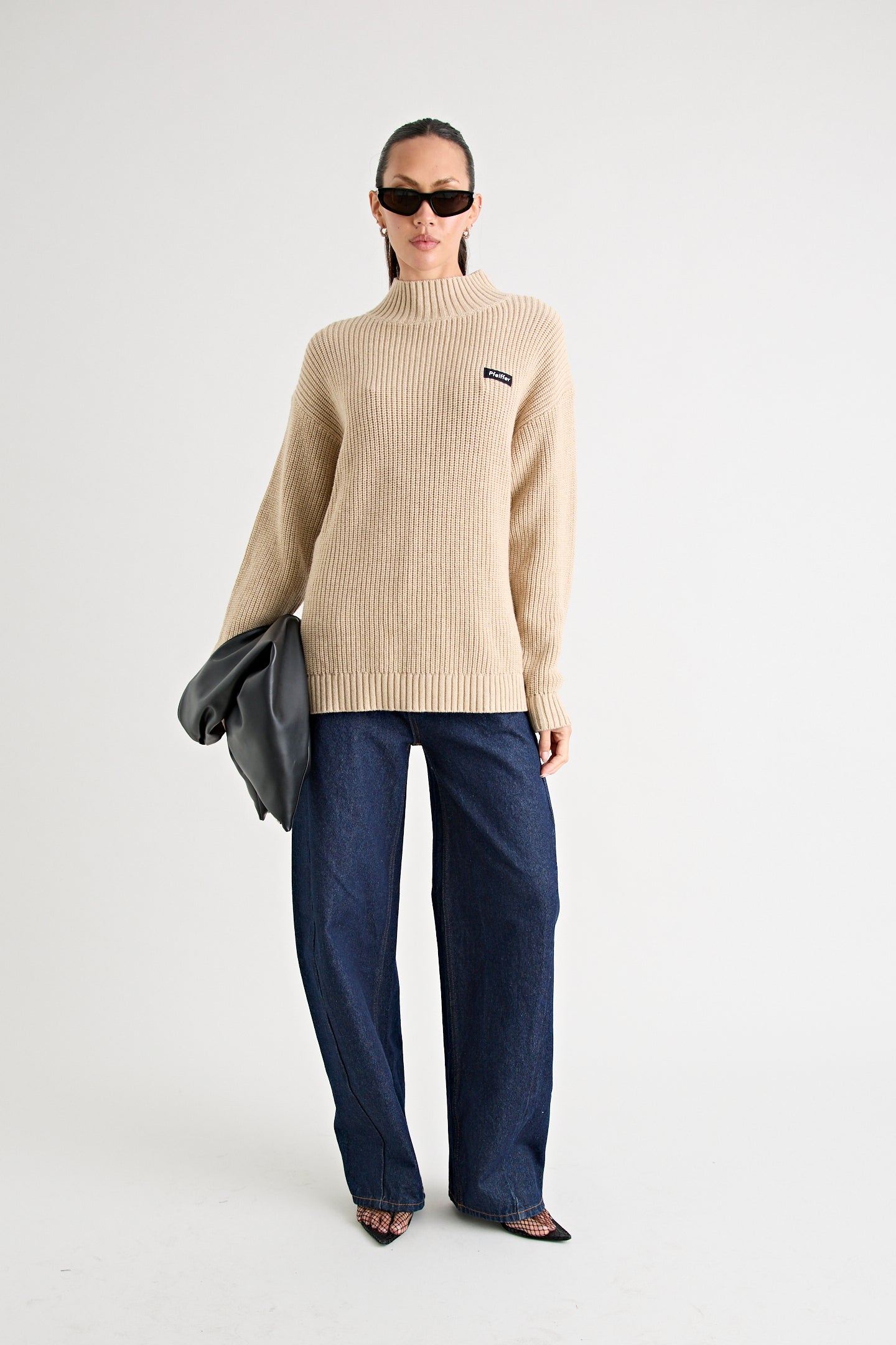 ADAMOS KNIT JUMPER | SAND