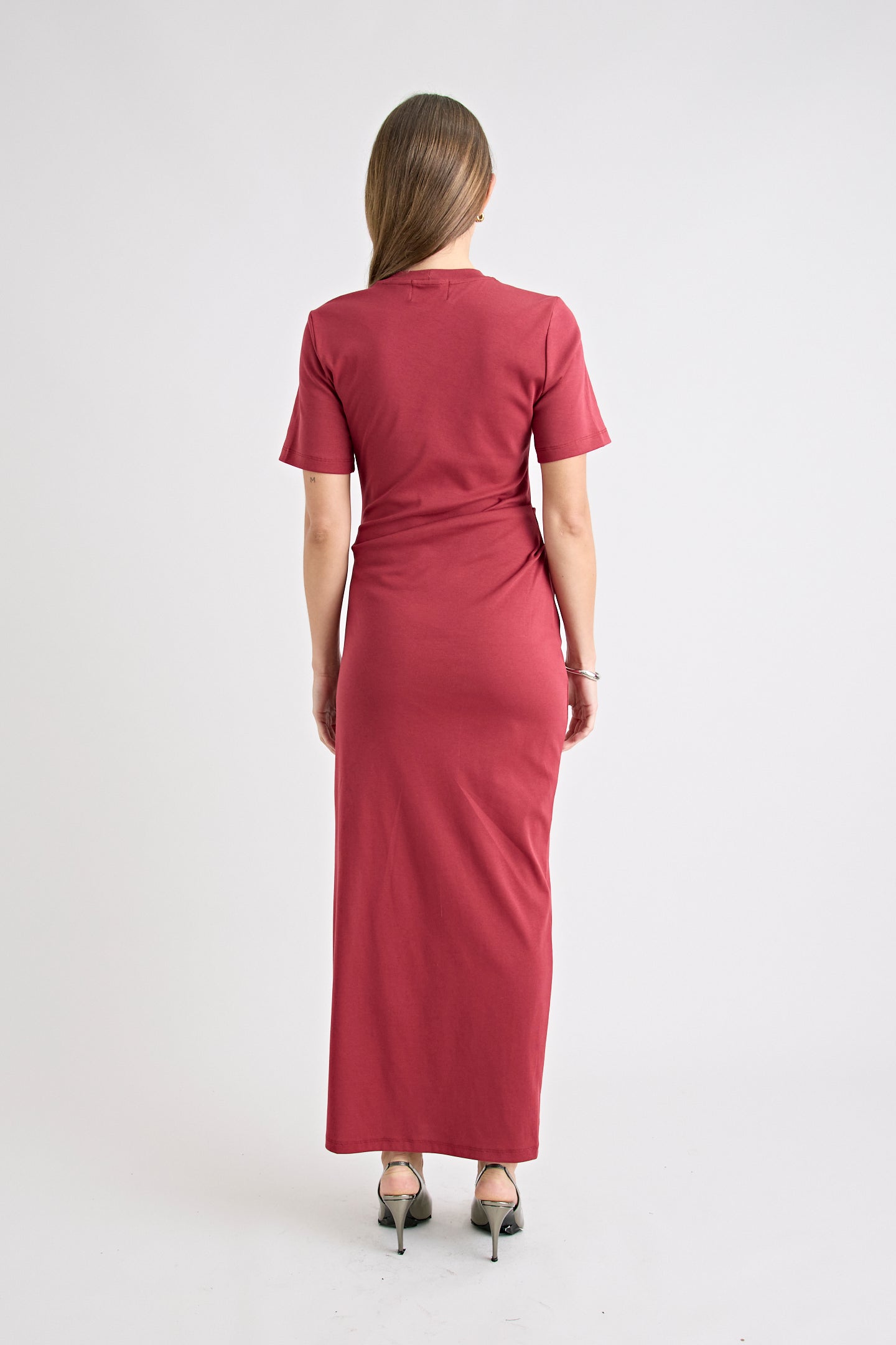 PORTIA DRESS | CHERRY