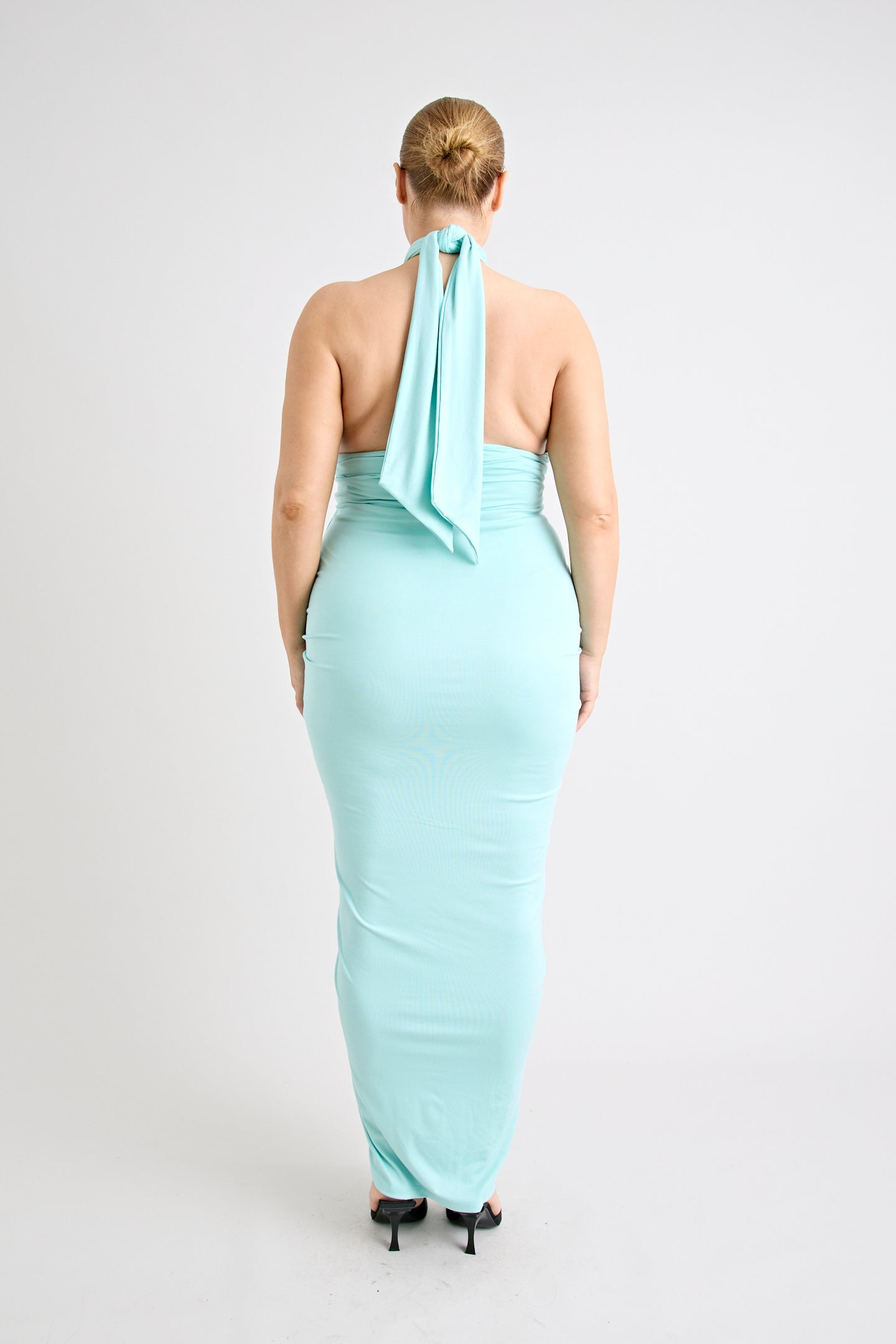 VICTORIA MAXI DRESS | AQUA