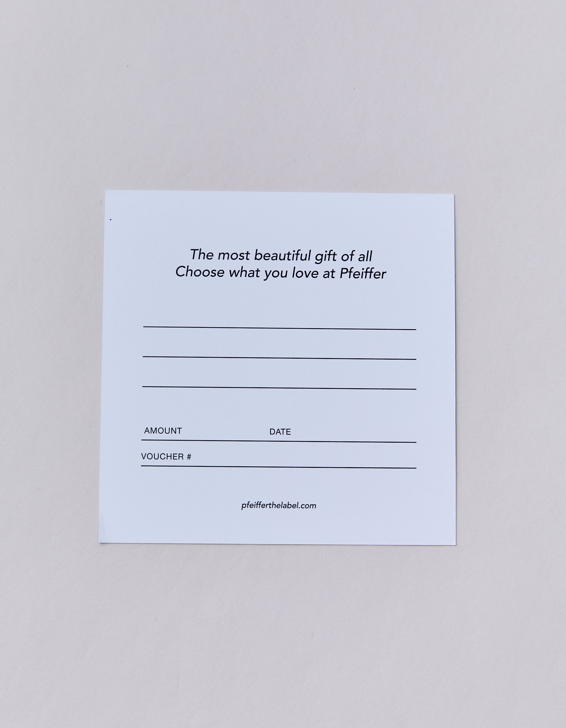 GIFT CARD