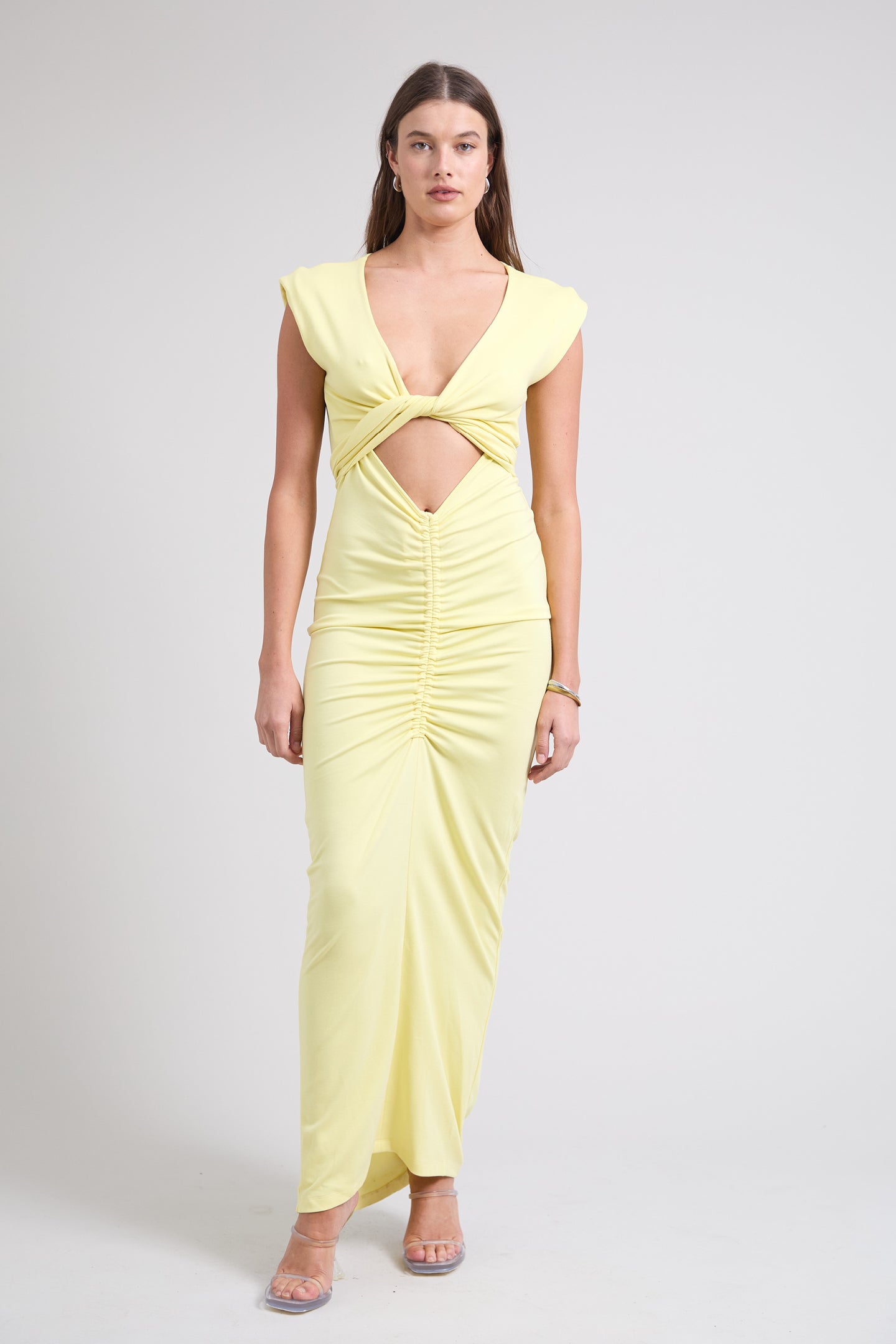 PFEIFFER x GIRLS WITH GEMS EXCLUSIVE | RAMOS DRESS | LEMON