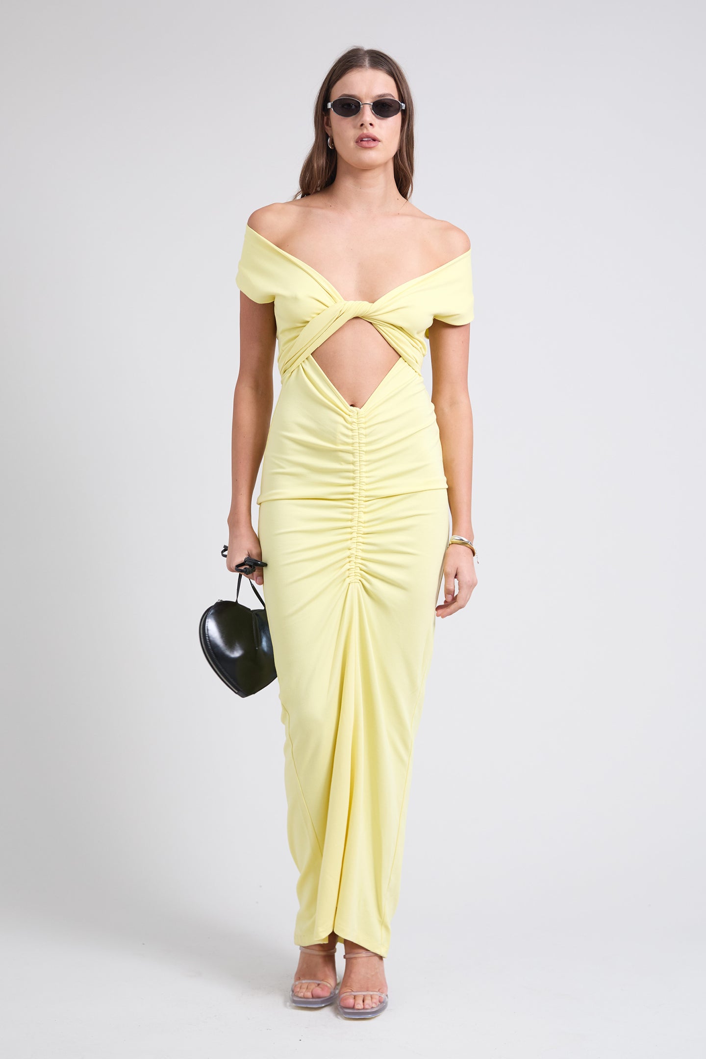 PFEIFFER x GIRLS WITH GEMS EXCLUSIVE | RAMOS DRESS | LEMON
