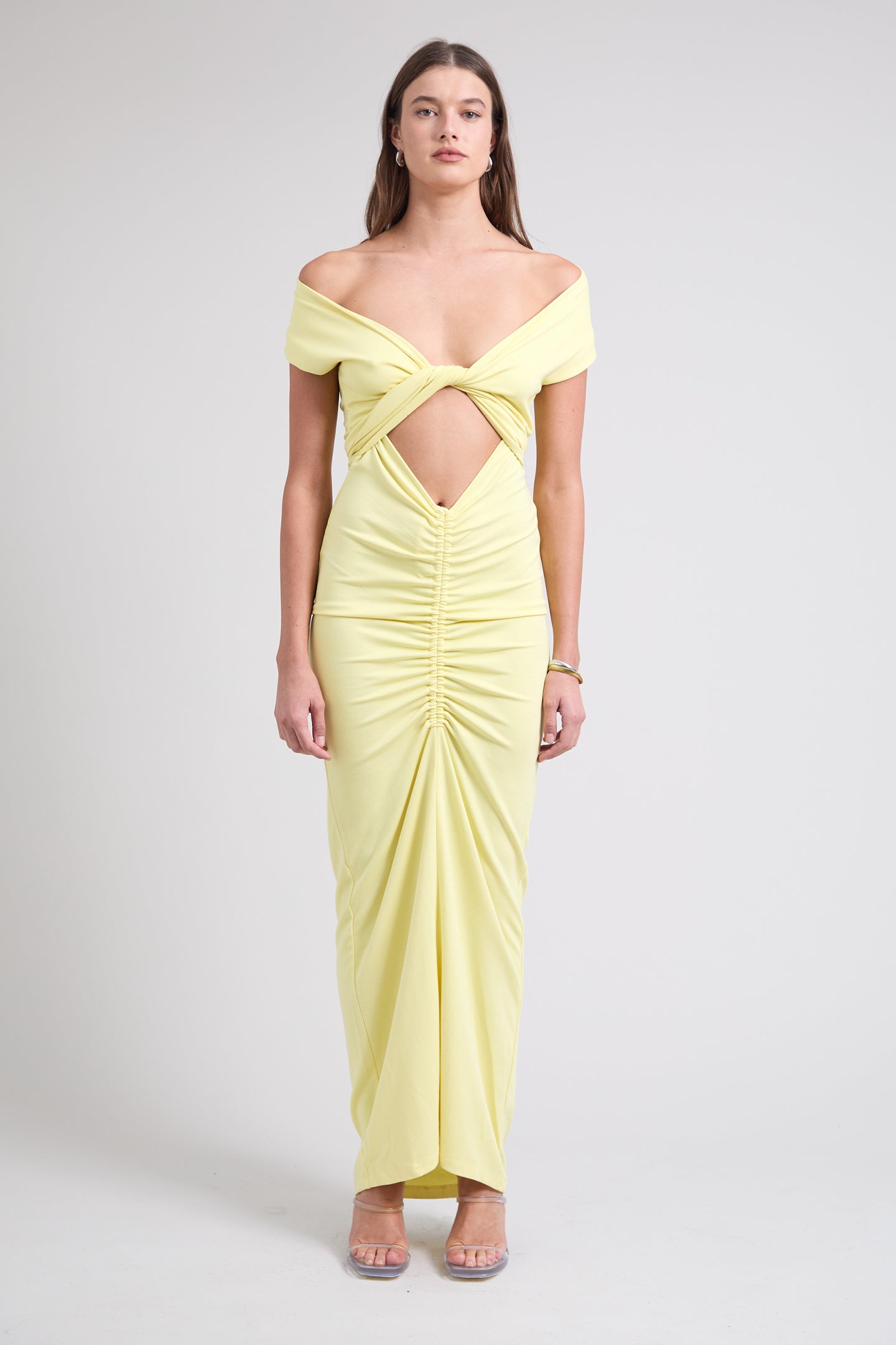 PFEIFFER x GIRLS WITH GEMS EXCLUSIVE | RAMOS DRESS | LEMON