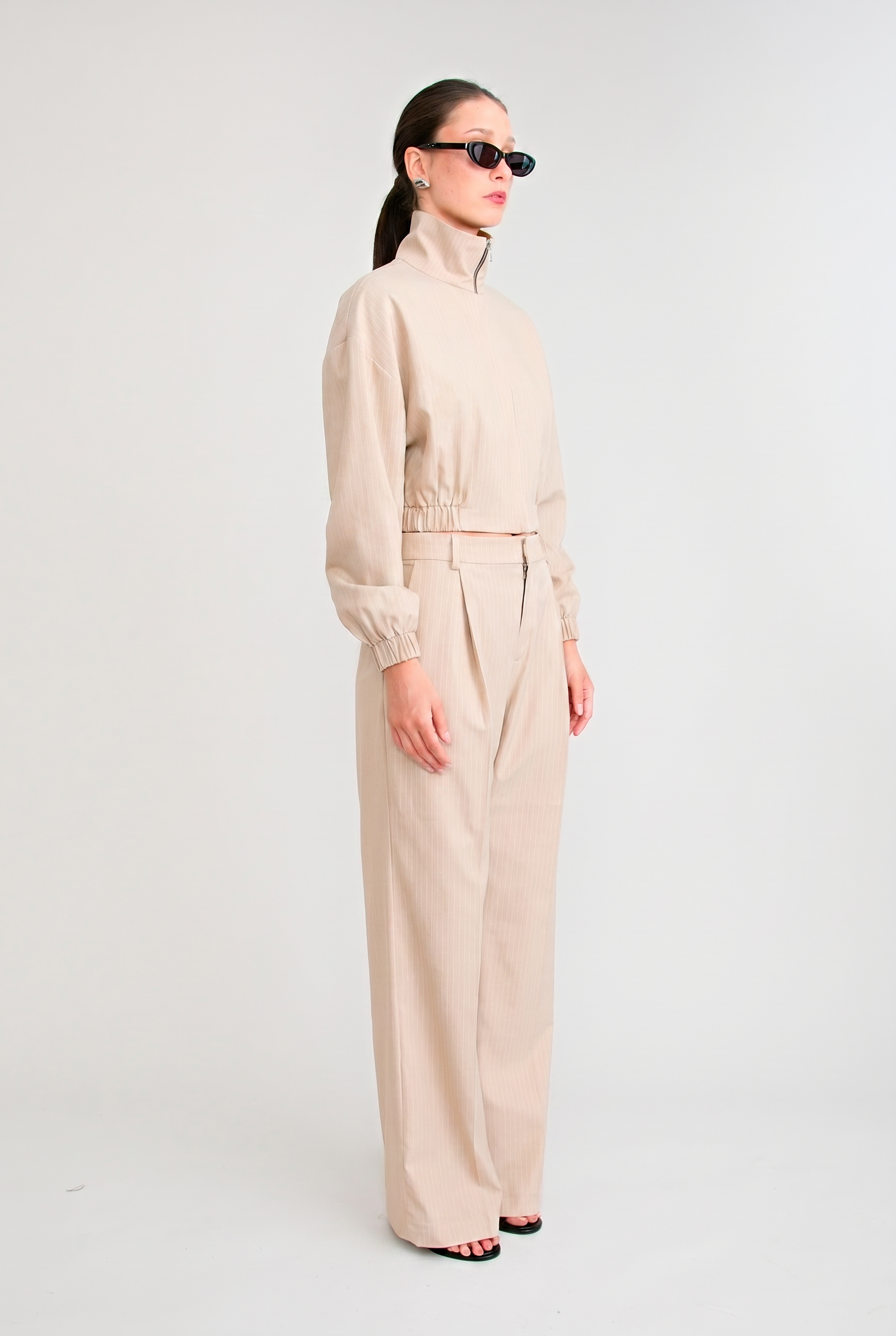 ZENA MANSTYLE PANT | BEIGE