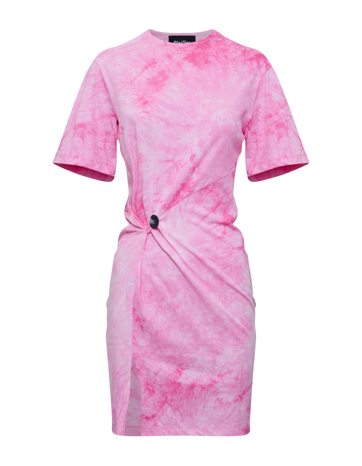 CASPIAN MINI TWIST DRESS | PINK