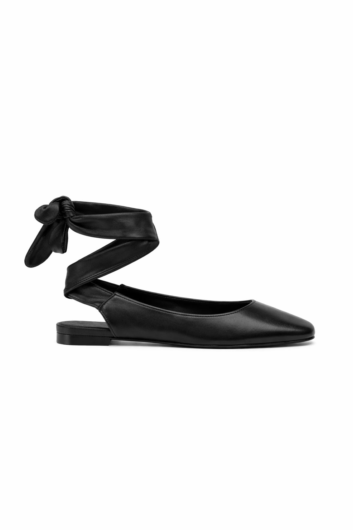 CELINE BALLET FLAT | BLACK