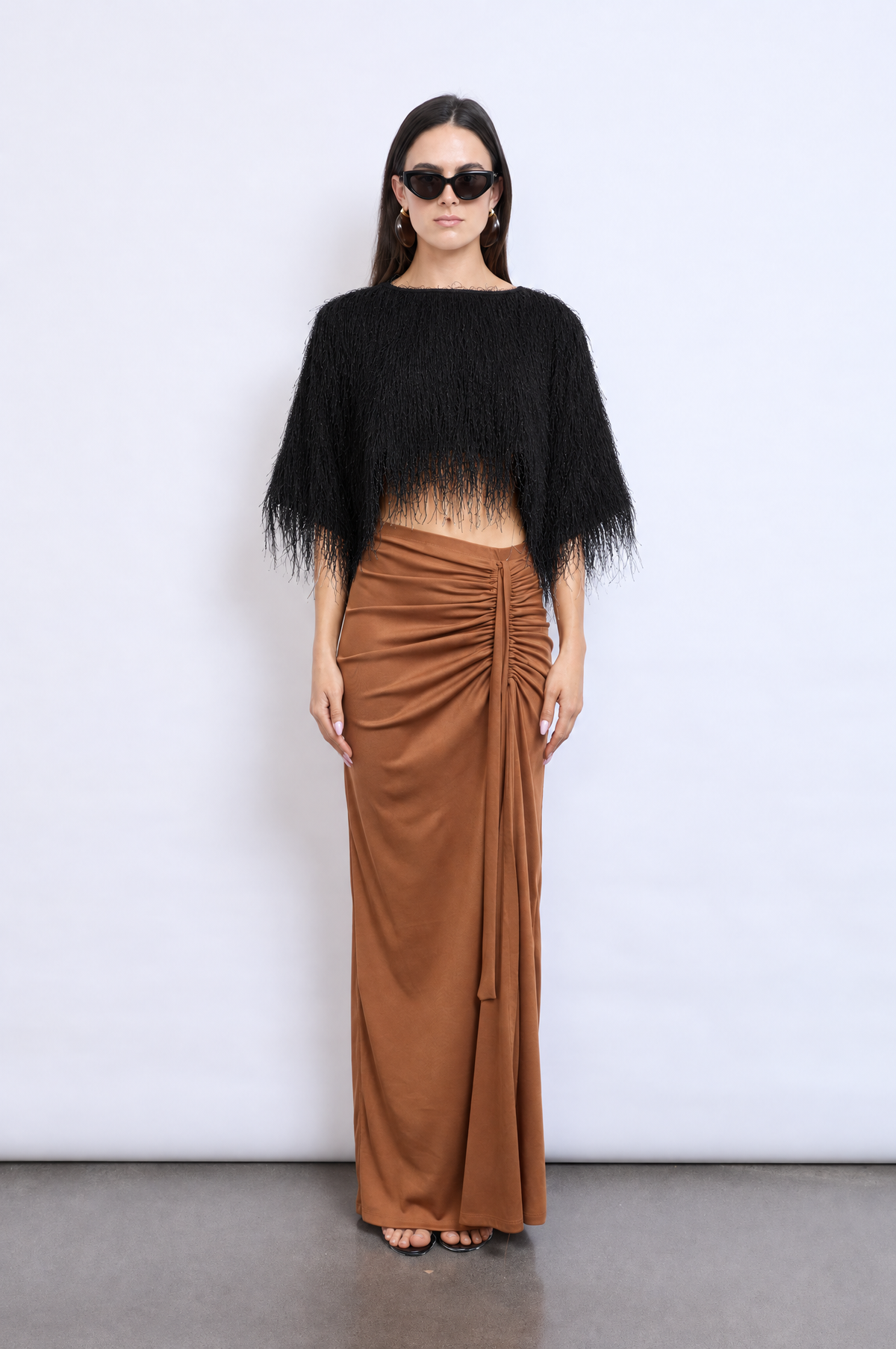 NIGHT DRIVE TOP | BLACK