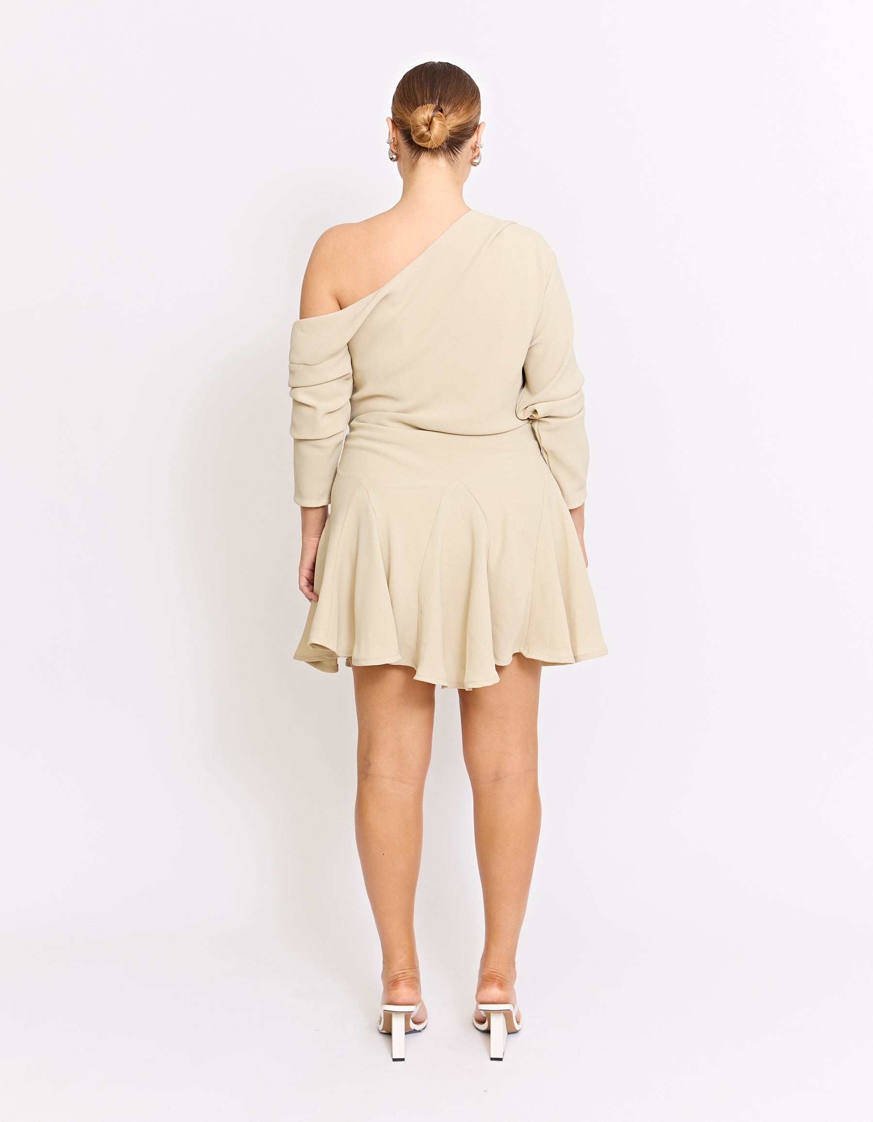 LUCIA MINI DRESS | OATMEAL