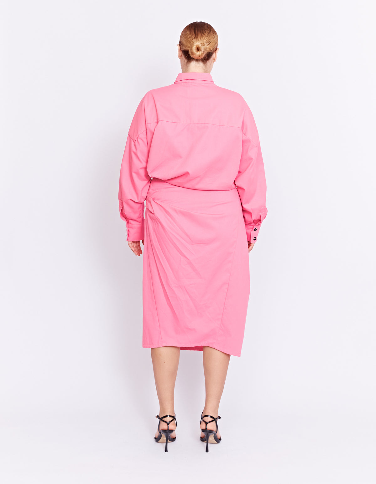 FORBES TWIST DRESS | PINK