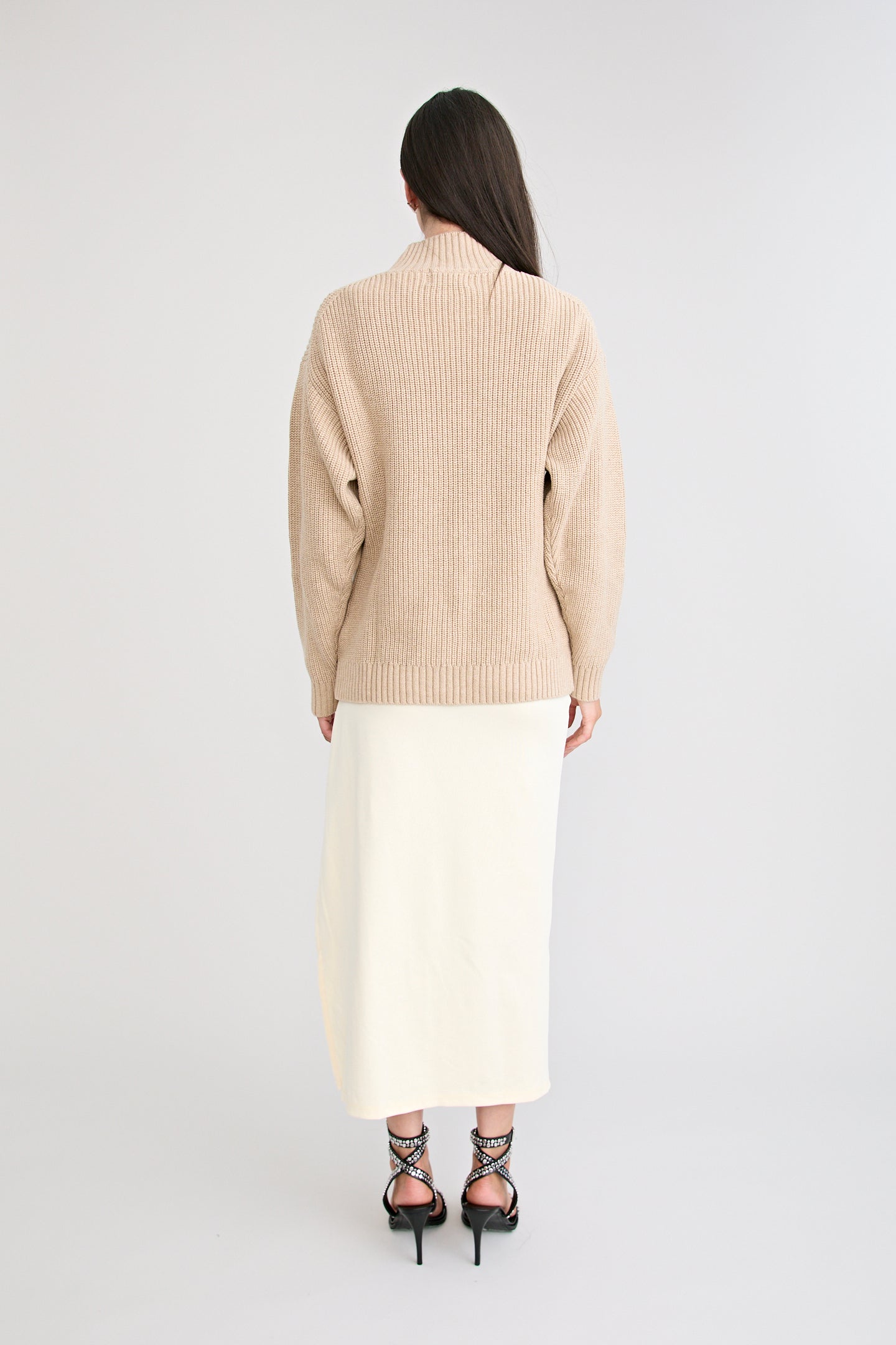 ADAMOS KNIT JUMPER | SAND