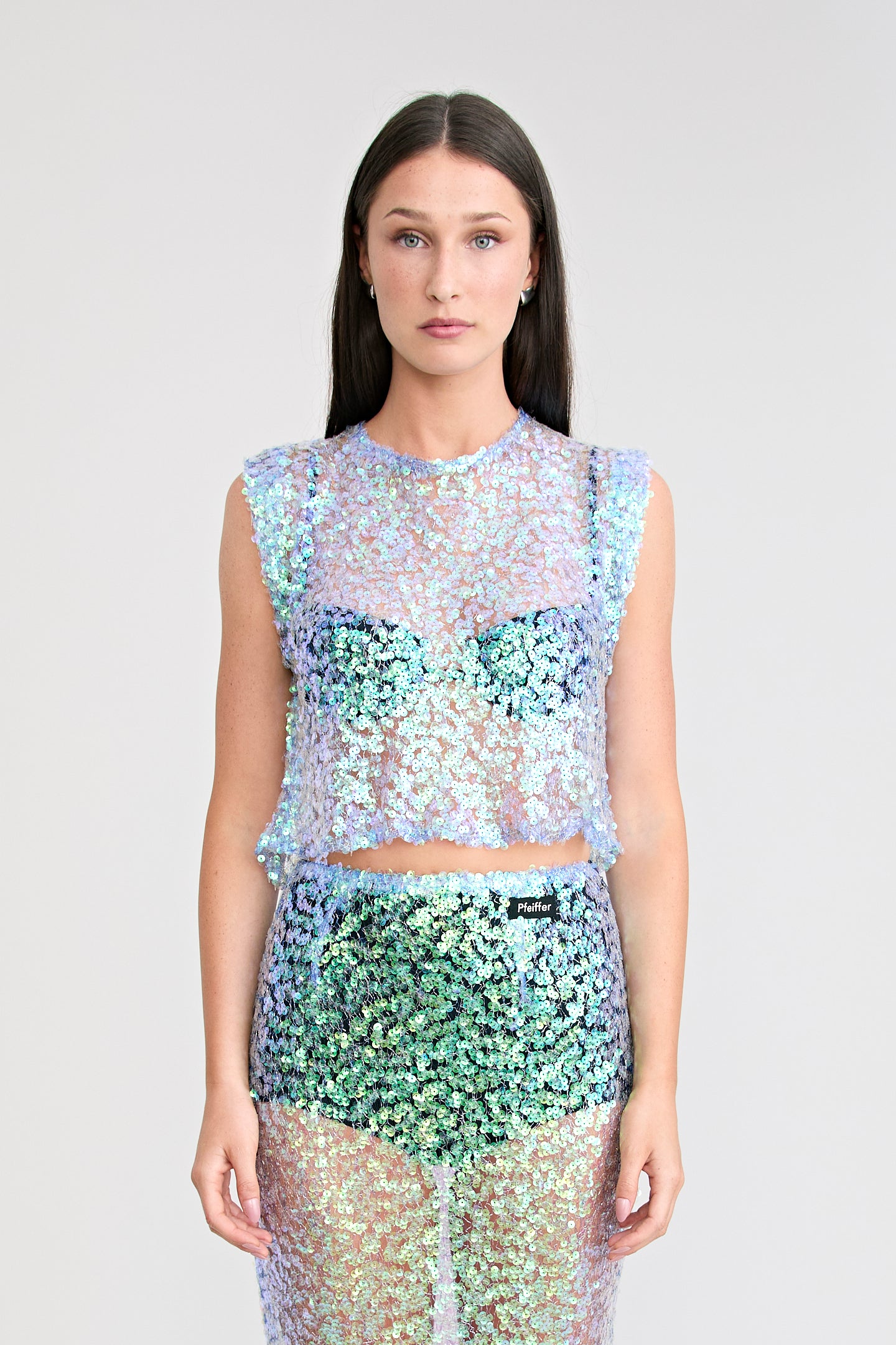 DELPHINE TOP | AQUAMARINE