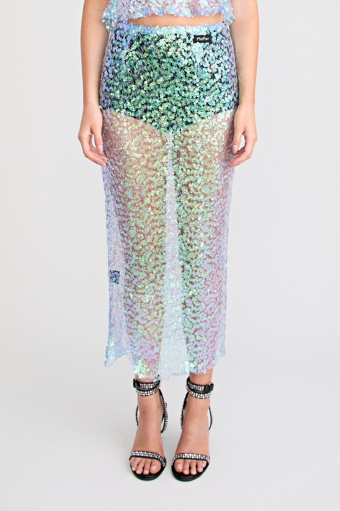 DELPHINE SKIRT | AQUAMARINE