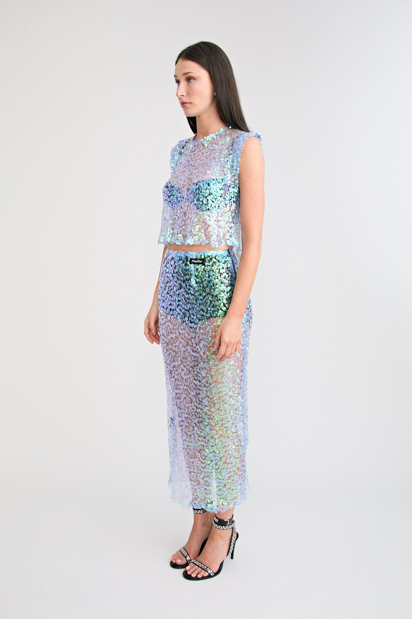 DELPHINE SKIRT | AQUAMARINE
