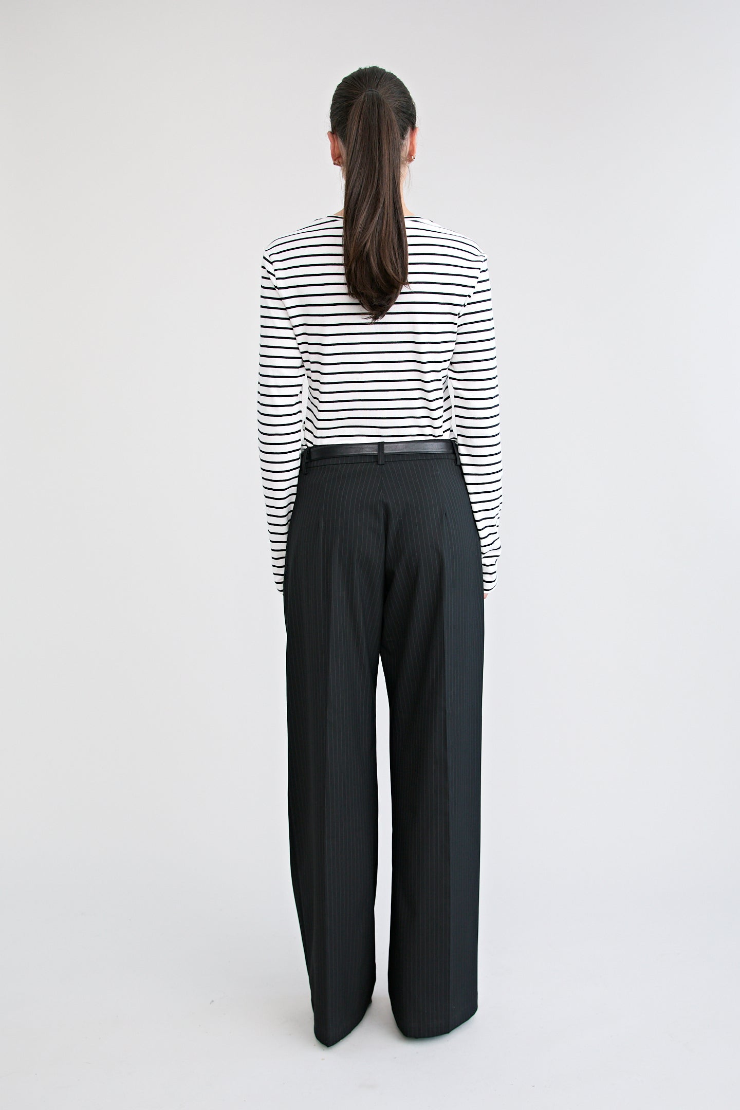 ZENA MANSTYLE PANT | BLACK