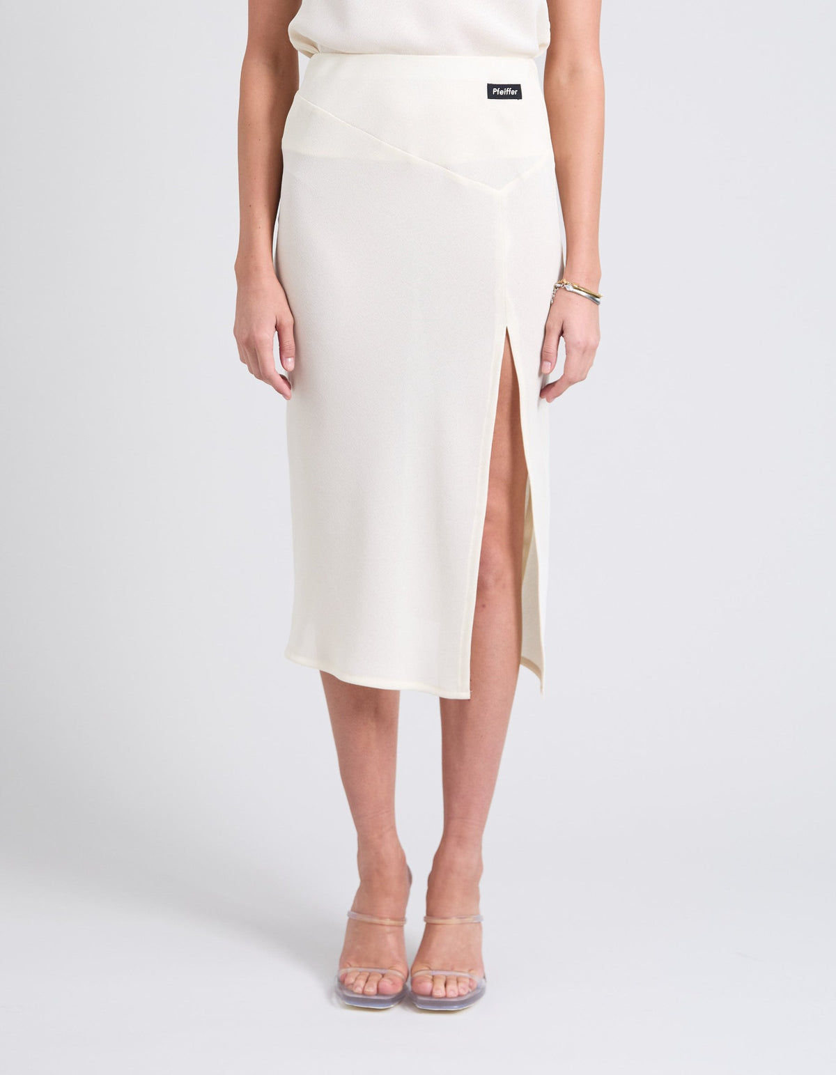 GIANNI MIDI SKIRT | VANILLA