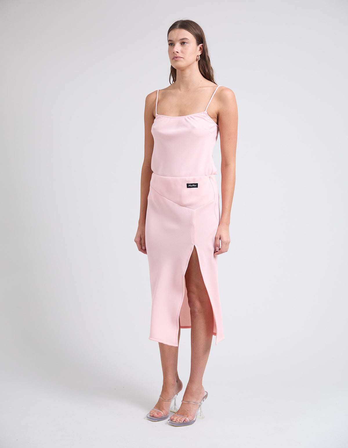 GIANNI MIDI SKIRT | PINK