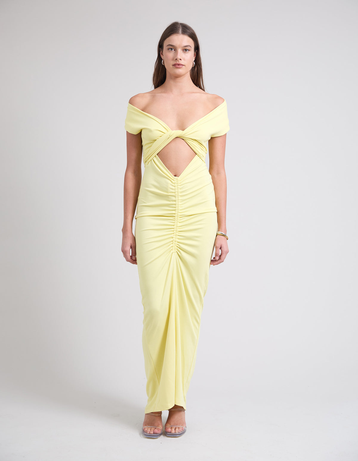 PFEIFFER x GIRLS WITH GEMS EXCLUSIVE | RAMOS DRESS | LEMON