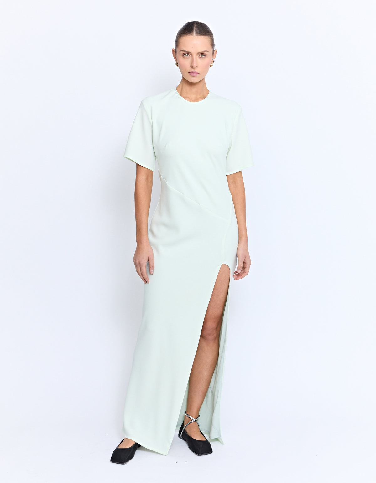 CECE BIAS CUT DRESS | MINT