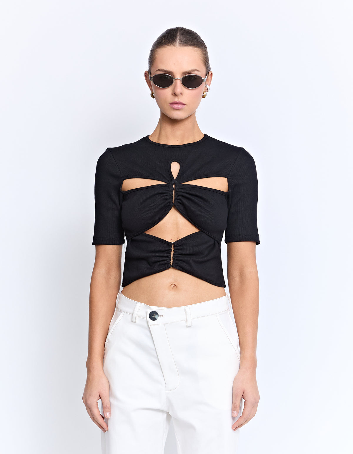 VICOLO TOP | BLACK