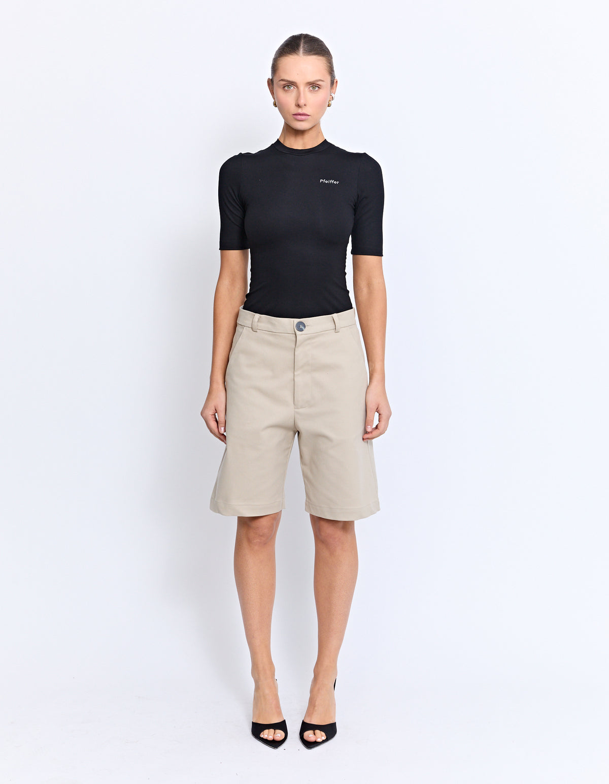 LOURDES BERMUDA SHORT | SAND