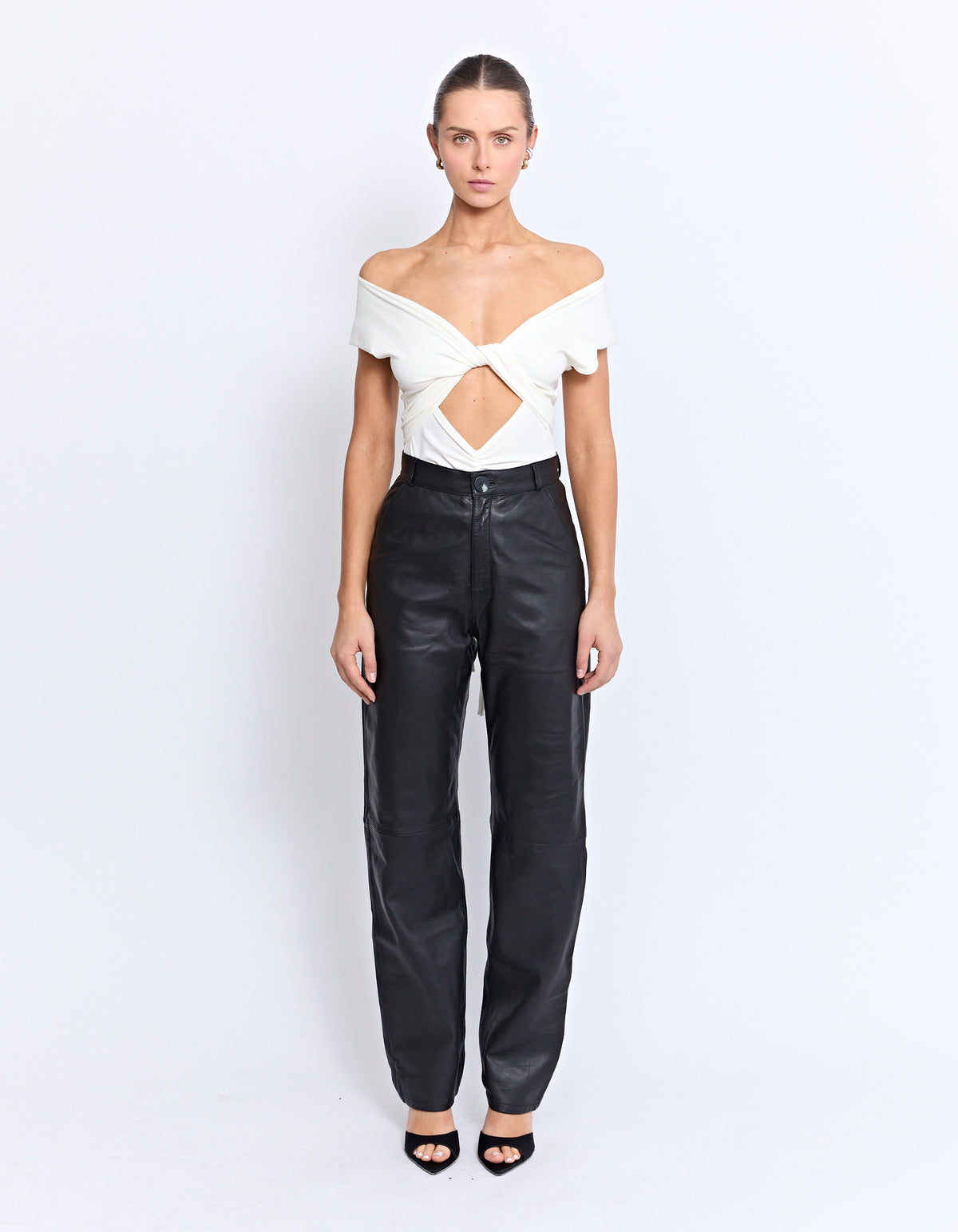 PIAF LEATHER PANT | BLACK