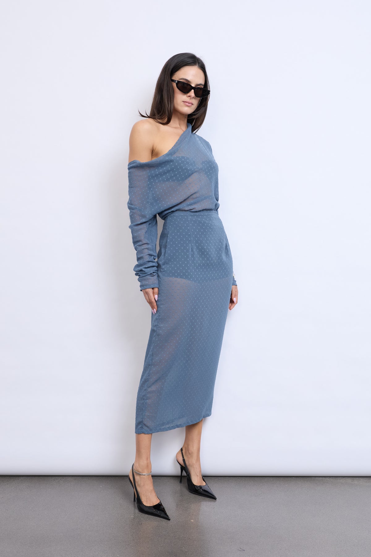 JAMAL REVERSIBLE TOP | DENIM BLUE