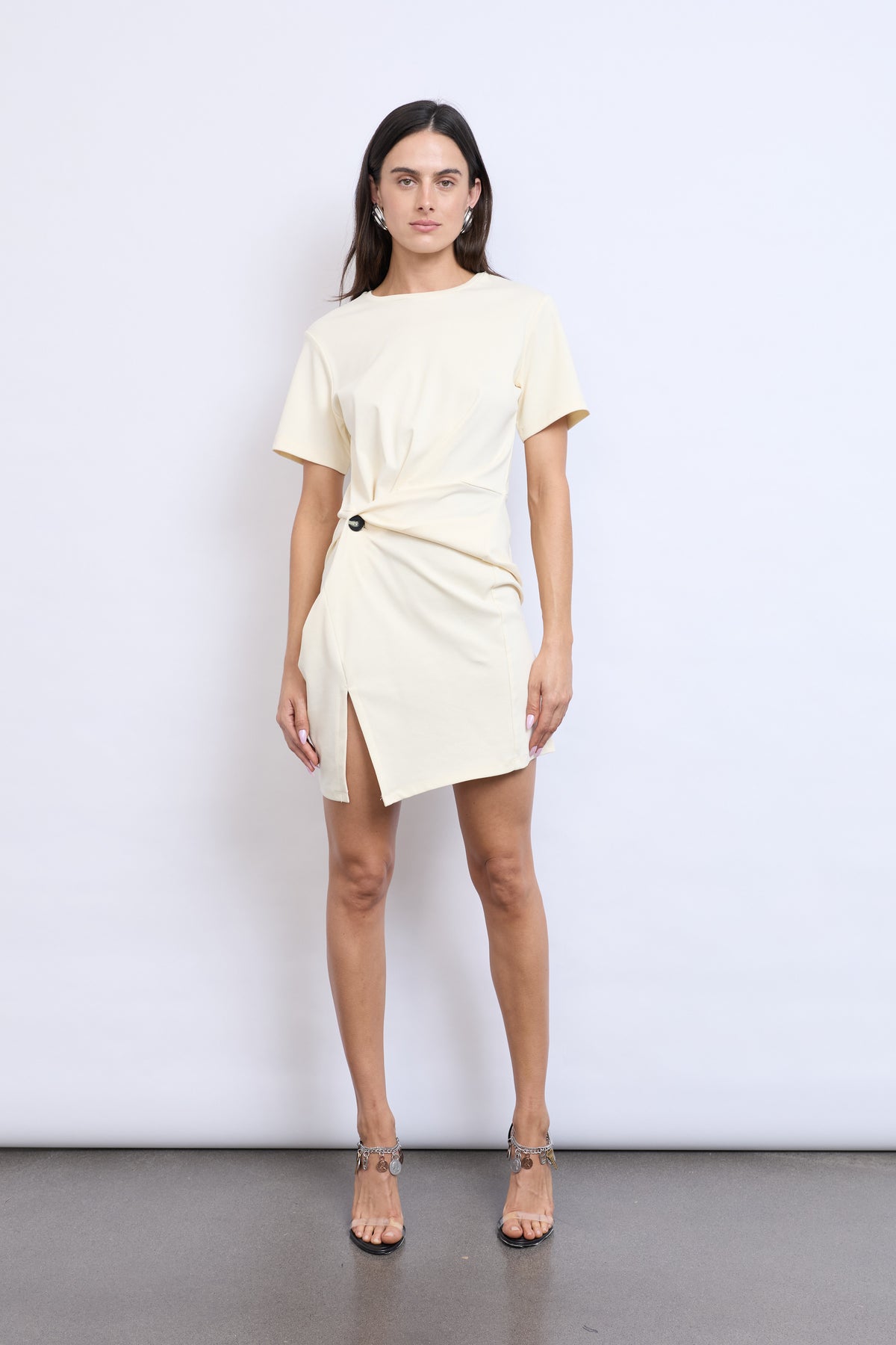 LUCCA TWIST DRESS | BUTTER