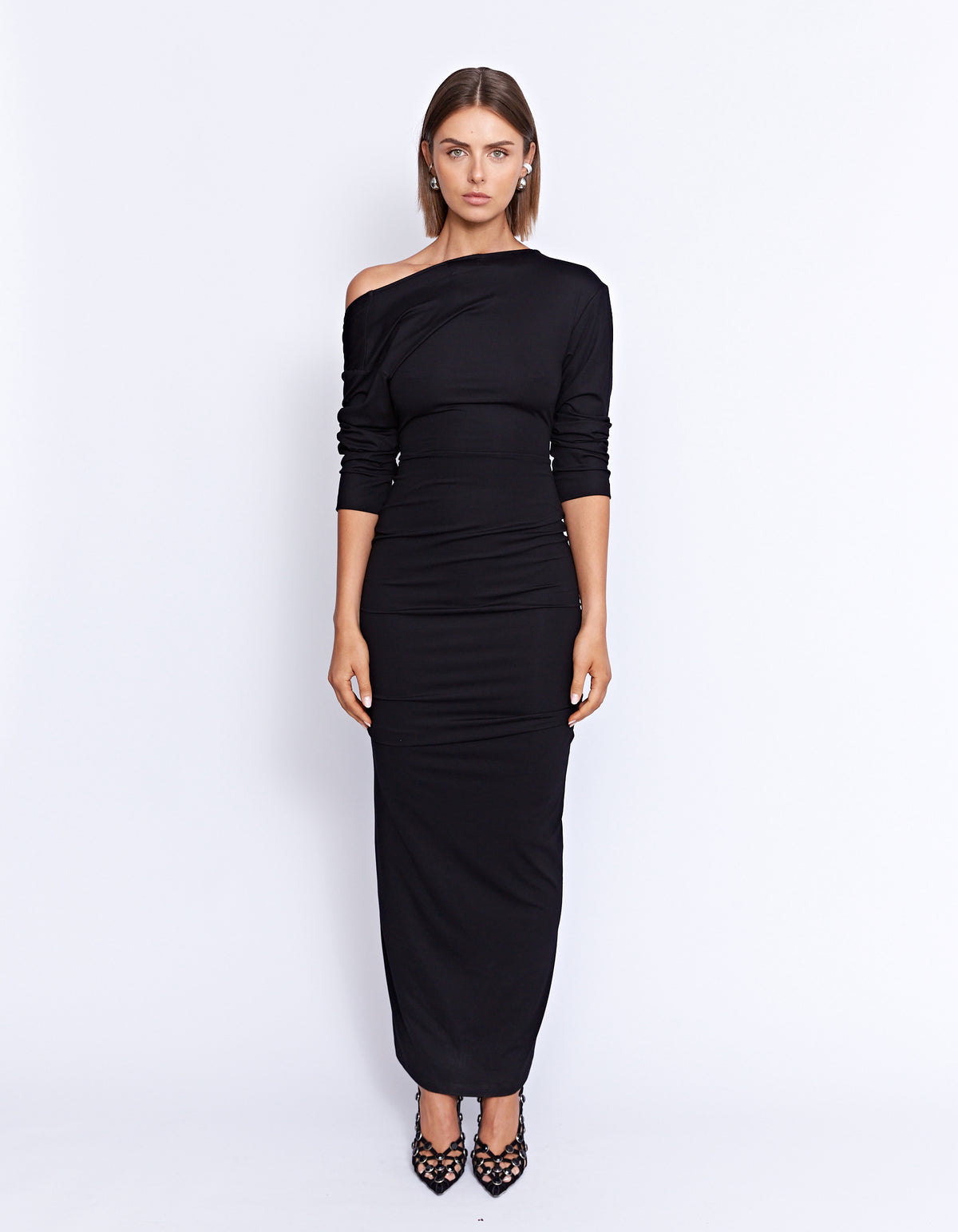 FONTAINE DRESS | BLACK