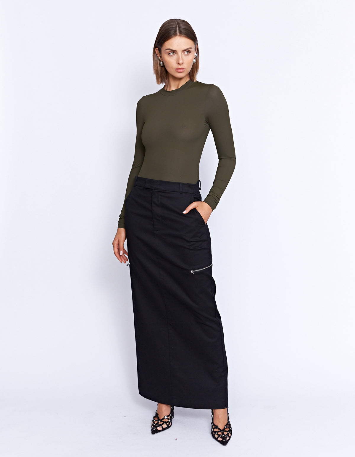 LOURDES SKIRT | BLACK