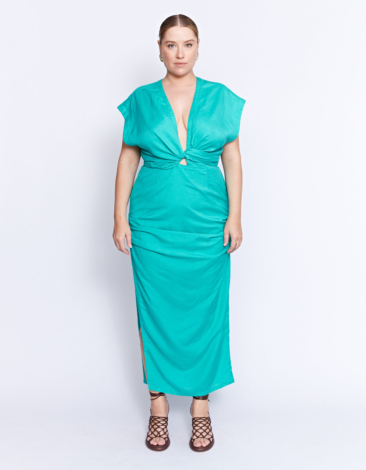 CLIFTON DRESS | EMERALD