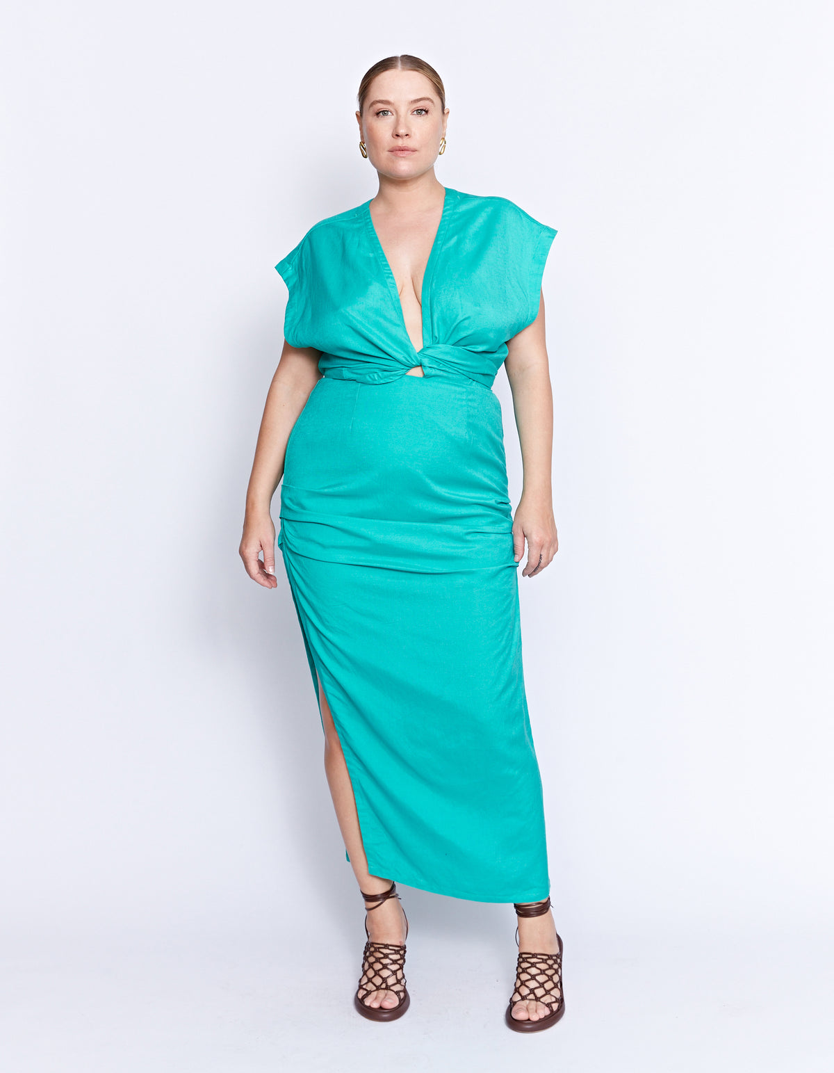 CLIFTON DRESS | EMERALD