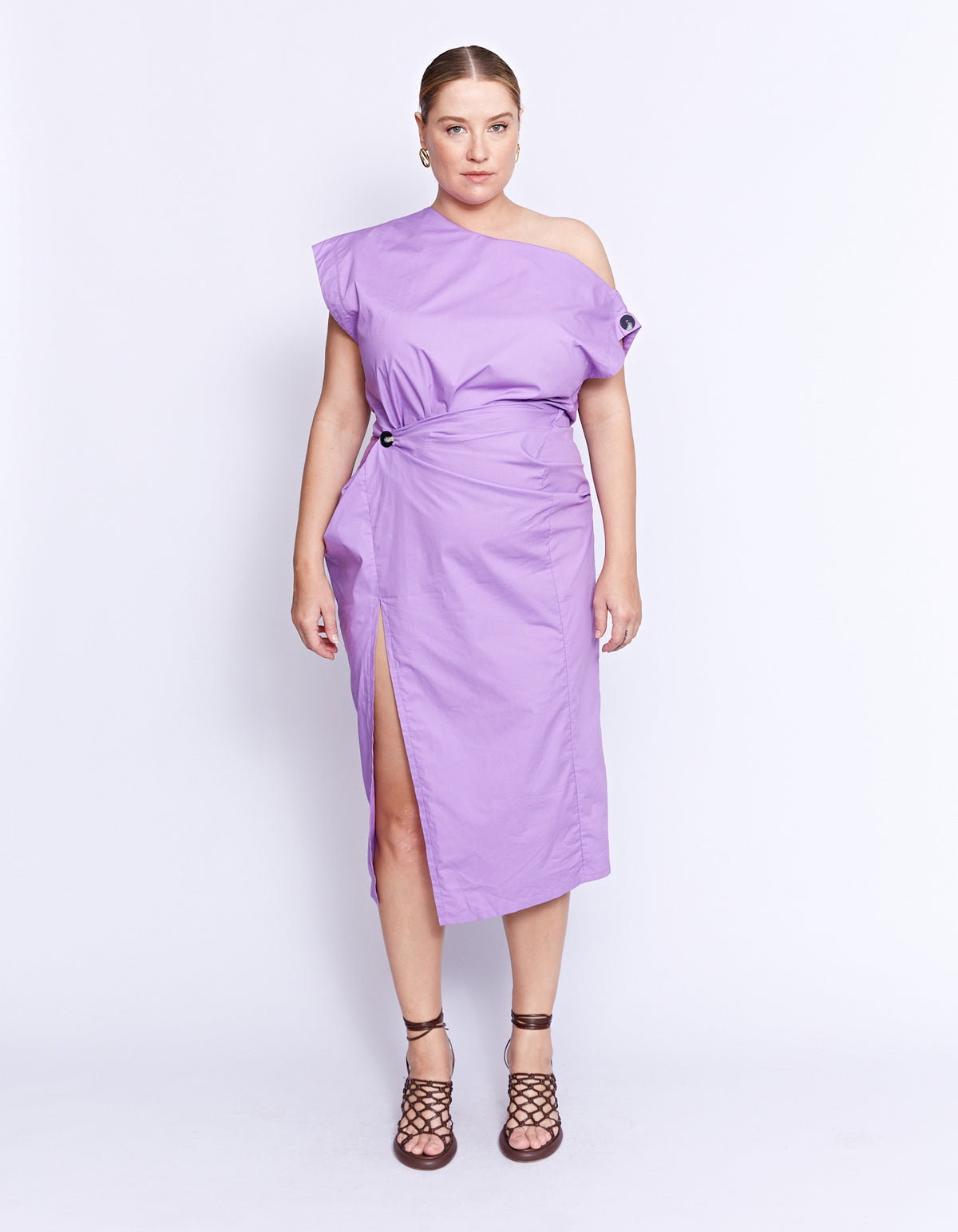 GRENADA MIDI DRESS | IRIS