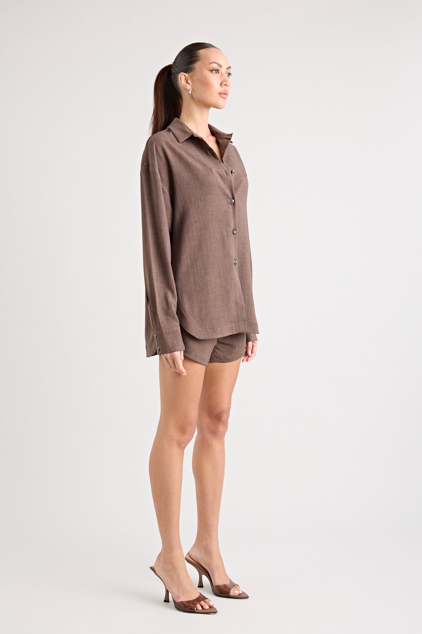 PINO SHIRT  | CHOCOLATE