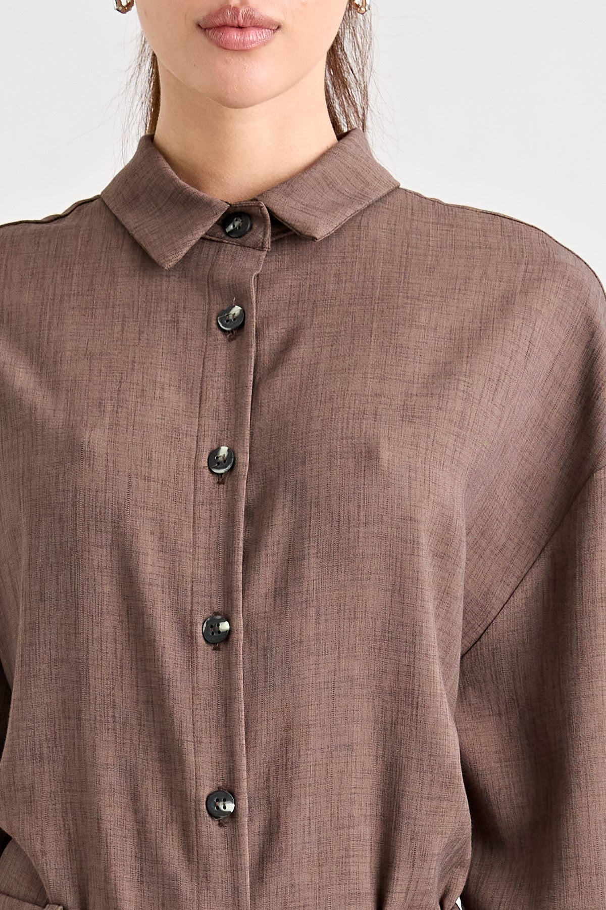 PINO SHIRT  | CHOCOLATE