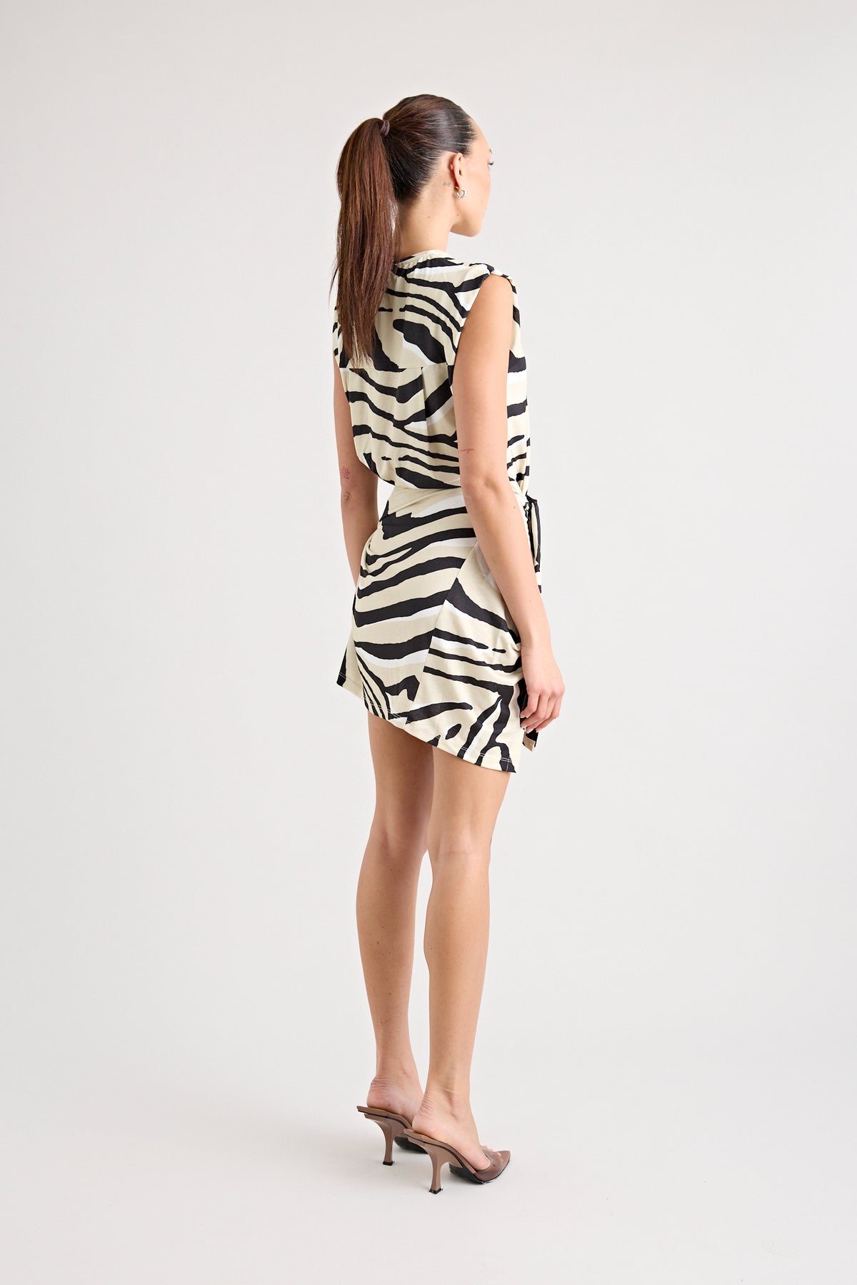 TOCA TWIST DRESS | ZEBRA