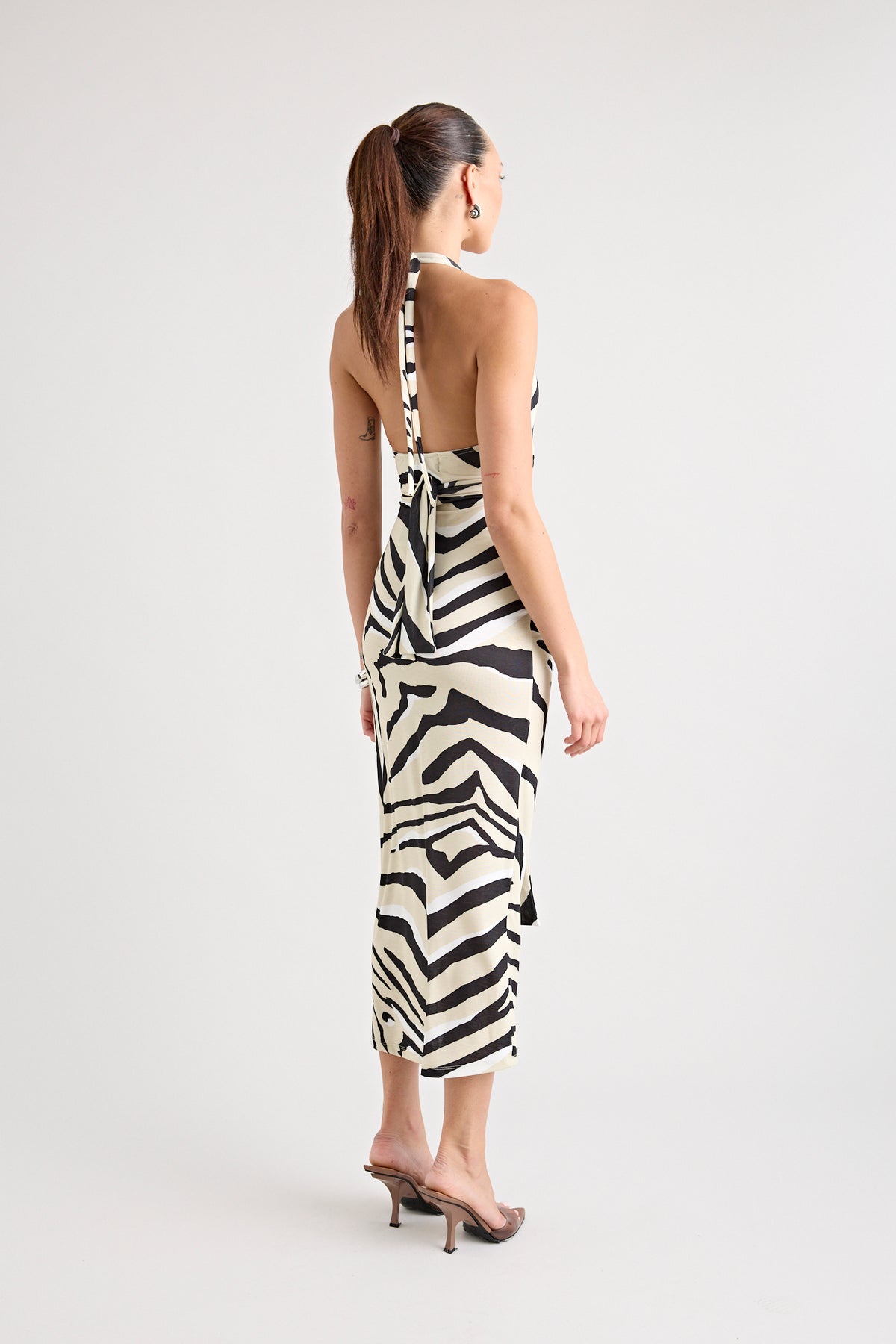 TOCA TIE UP DRESS | ZEBRA